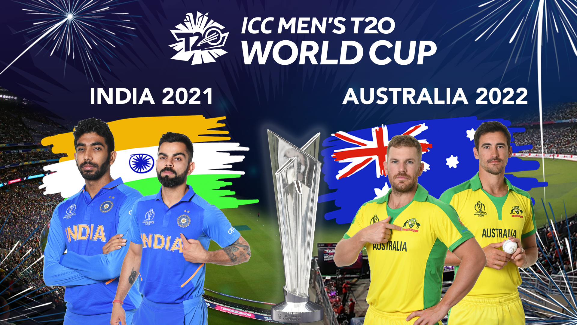 Men's T20WC 2021 in India, 2022 in Australia; Women's CWC postponed