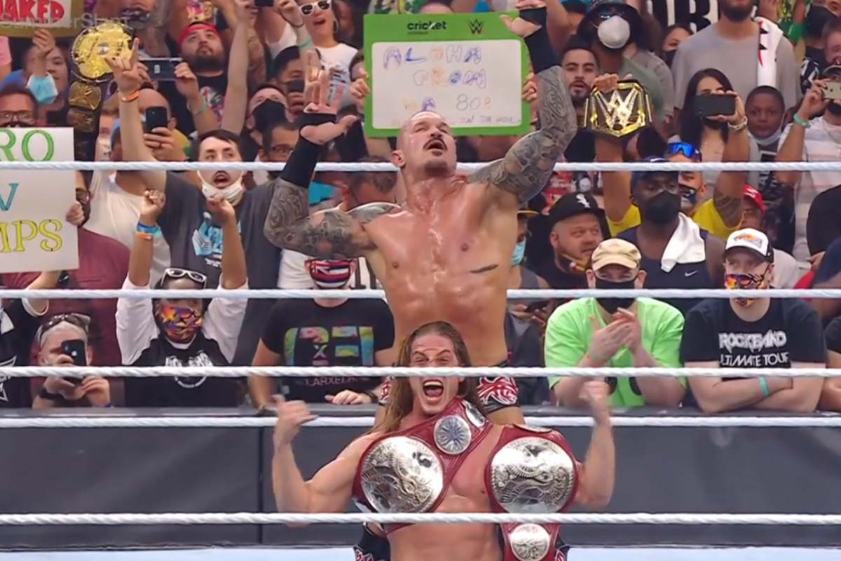 Randy Orton And Riddle, RK Bro, Crowned WWE Raw Tag Team Champions At SummerSlam 2021
