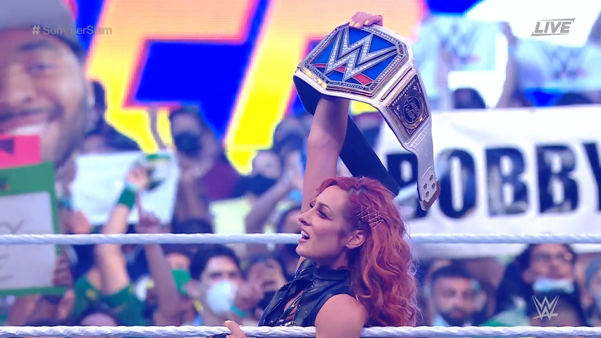 Becky Lynch Returns at WWE SummerSlam and Wins Title In a Squash
