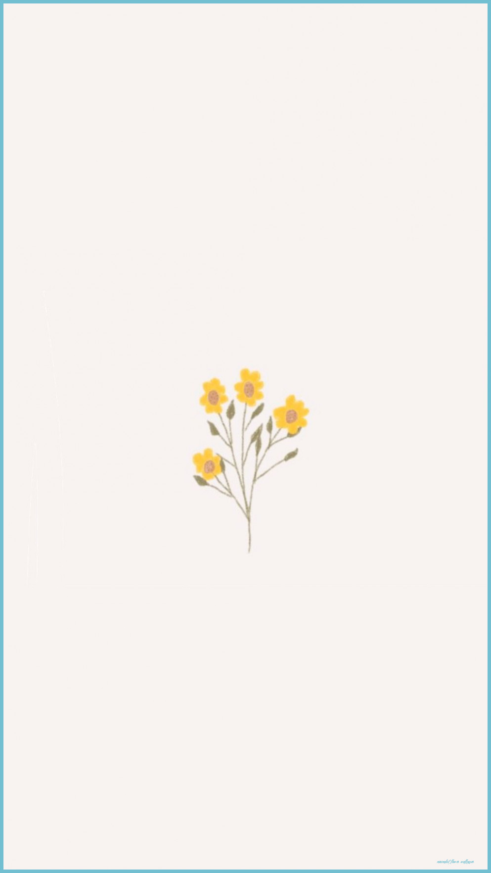 Pin By Alisa On Pinky Beige ⋒ Minimalist Wallpaper, Cute Simple Flower Wallpaper