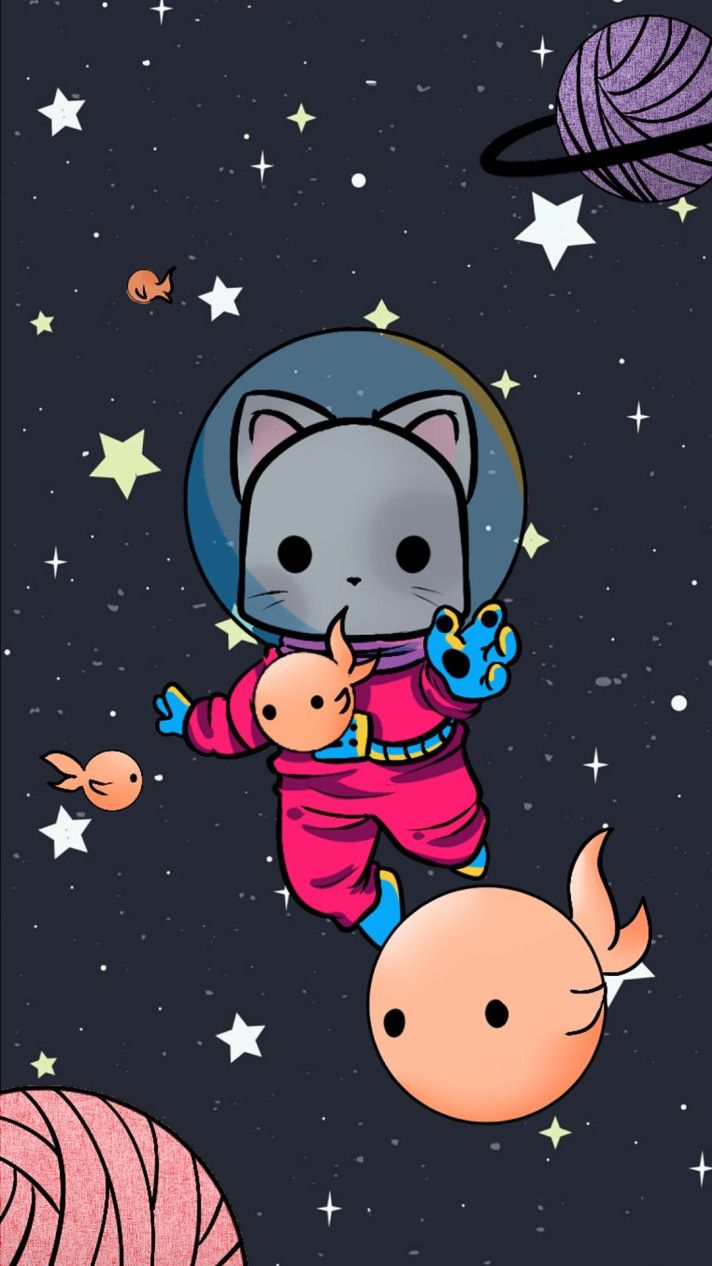 Space Kitty Background