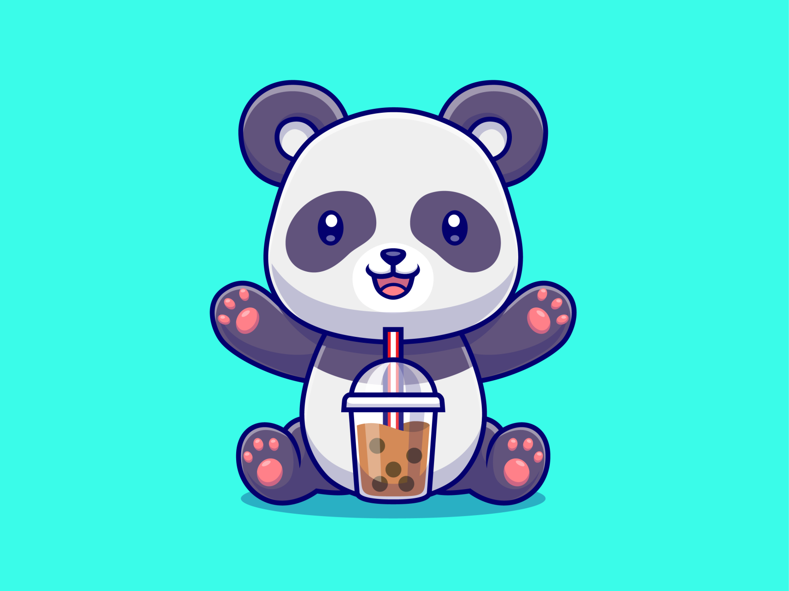 Panda boba