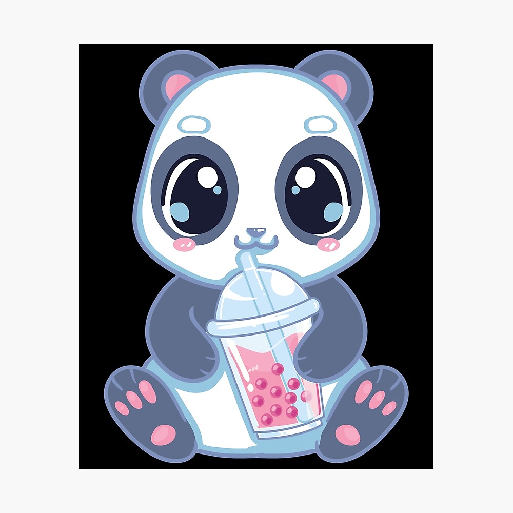 Panda Drinking Boba Wallpapers - Wallpaper Cave