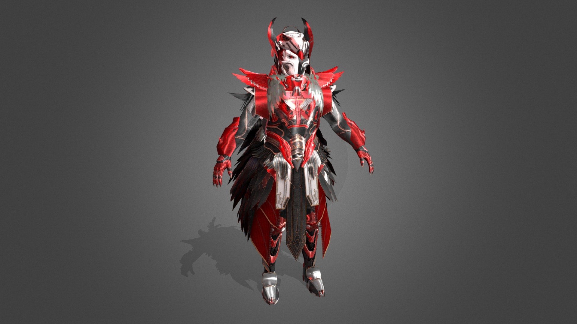 Blood Raven X Suit Free 3D model by DFLEX [a5fd847]