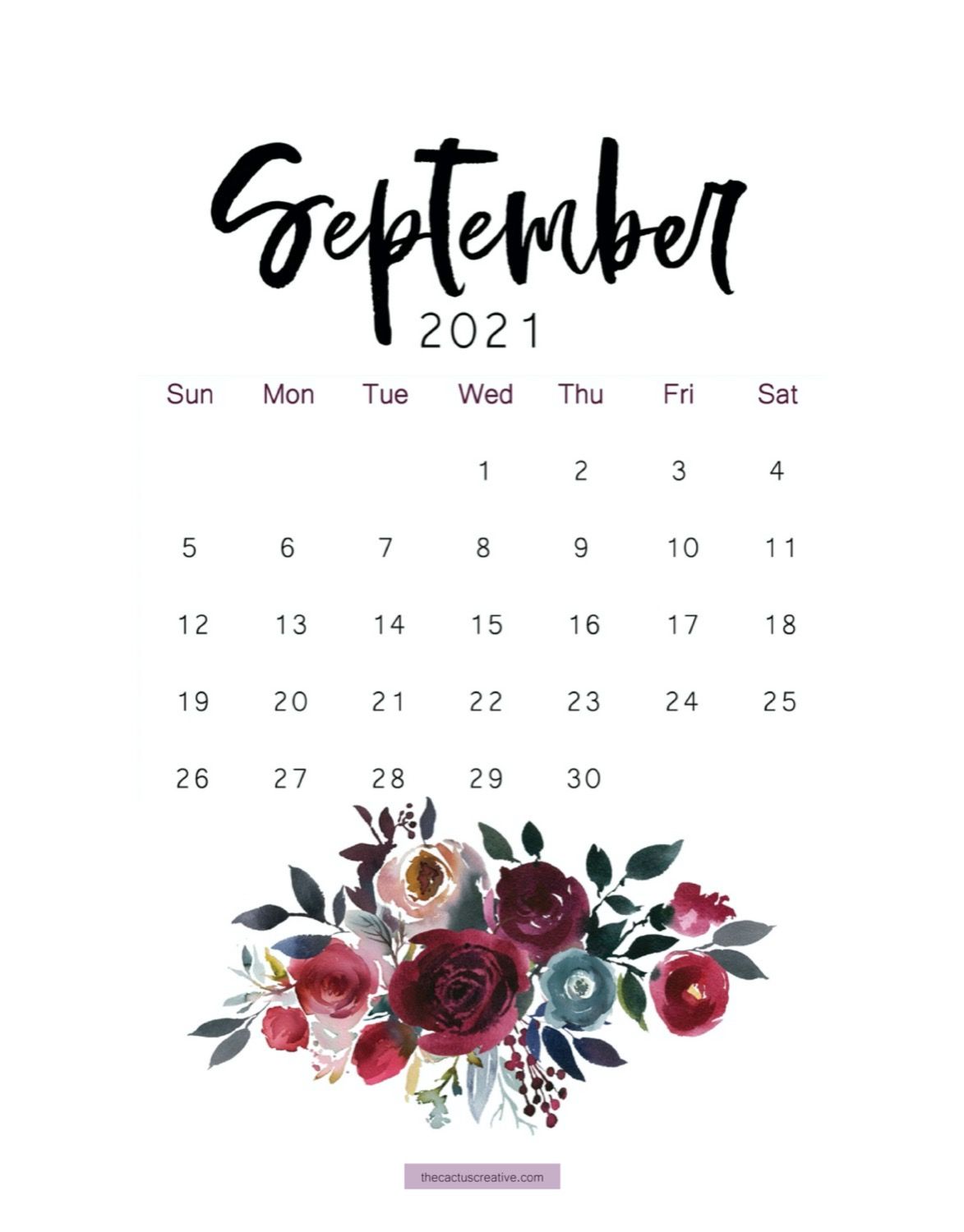 September 2021 Calendar Wallpaper Free September 2021 Calendar Background