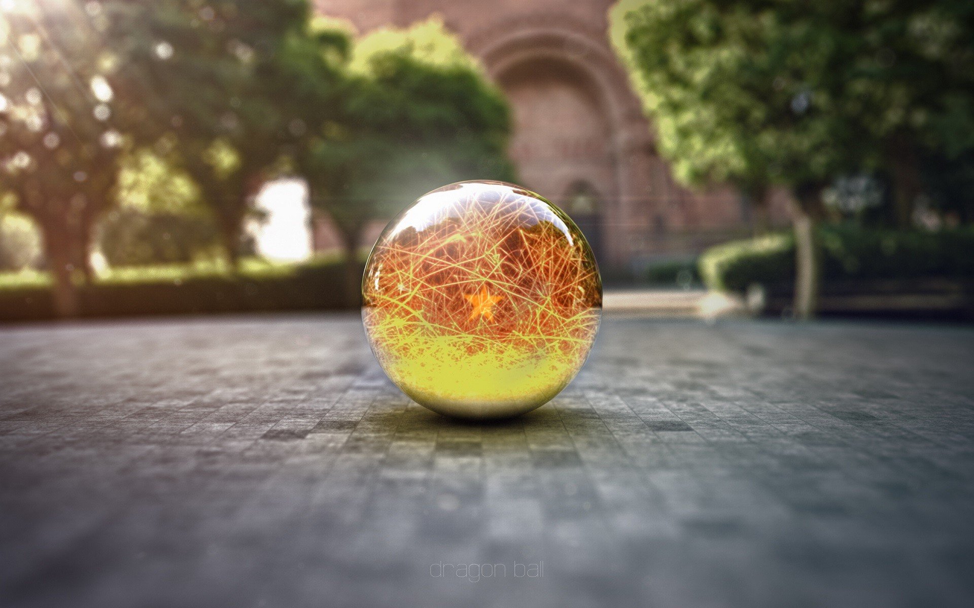 Dragon Ball, Digital Art, Marble, Sphere Wallpaper HD / Desktop and Mobile Background