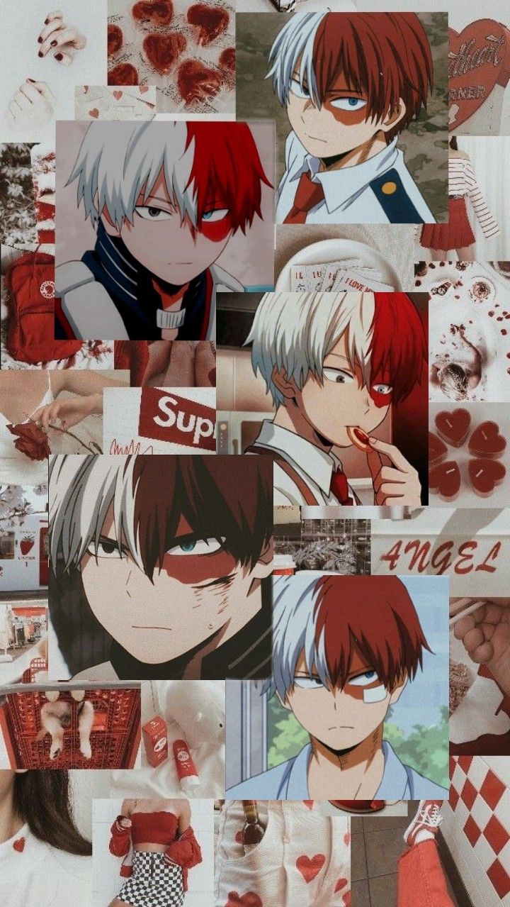 Wallpaper todoroki shouto. Cool anime wallpaper, Cute anime wallpaper, Anime background