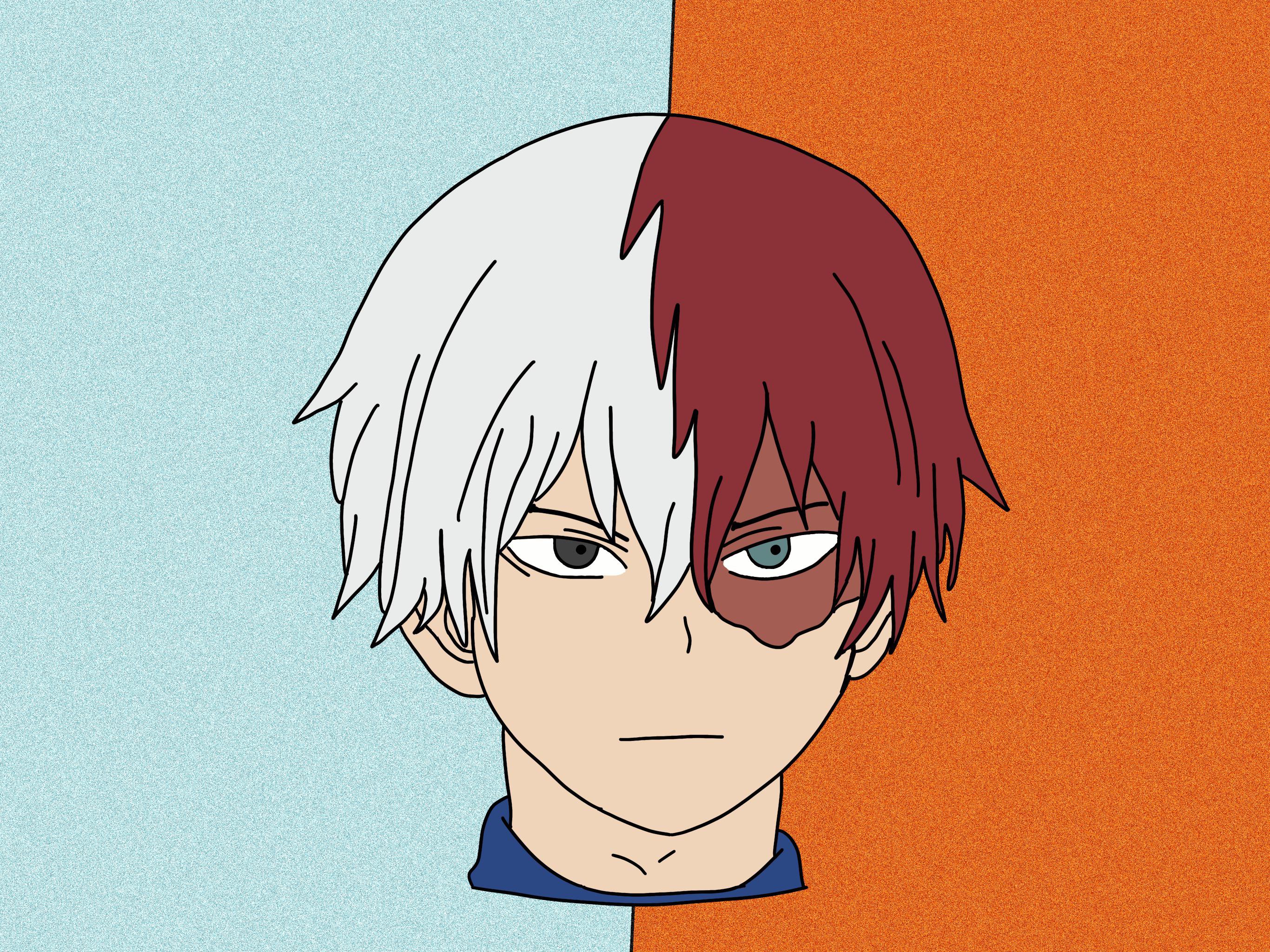 Shoto todoroki wallpaper (iPad): BokuNoHeroAcademia
