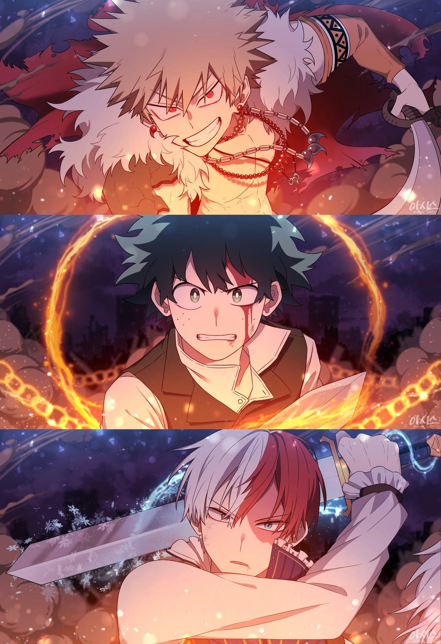 아시스⚡アシス on Twitter. Hero wallpaper, My hero academia, Hero academia characters