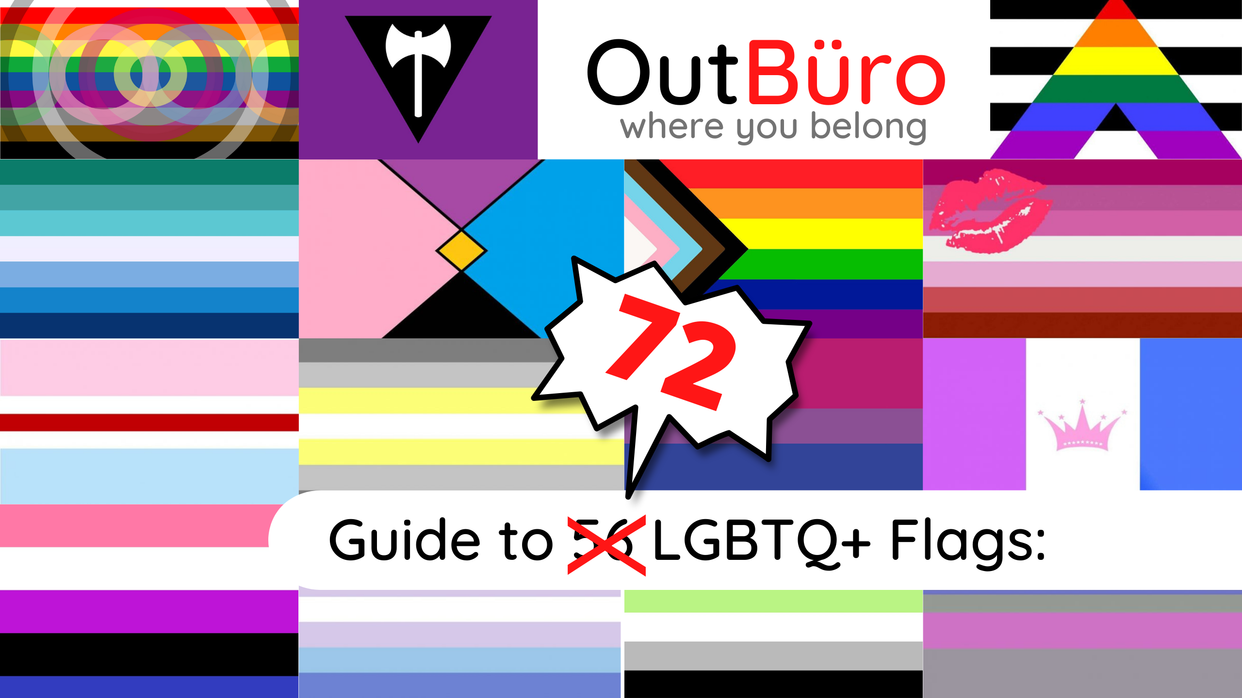 Guide to 72 LGBTQ+ Pride Flags