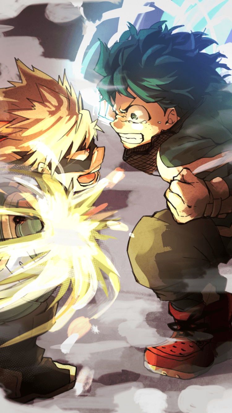 Bakugou X Deku Wallpaper