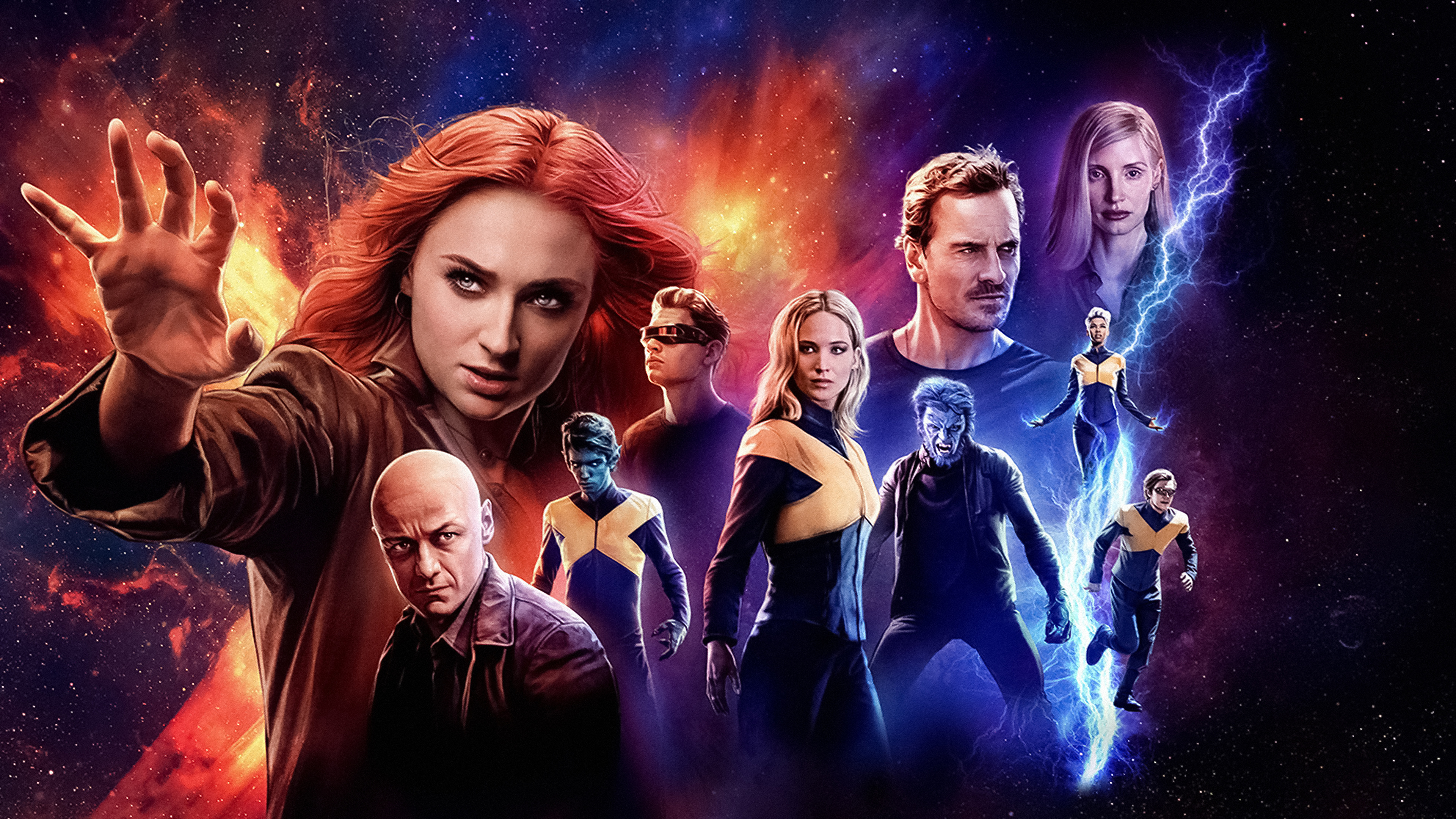 Movie Dark Phoenix 4k Ultra HD Wallpaper