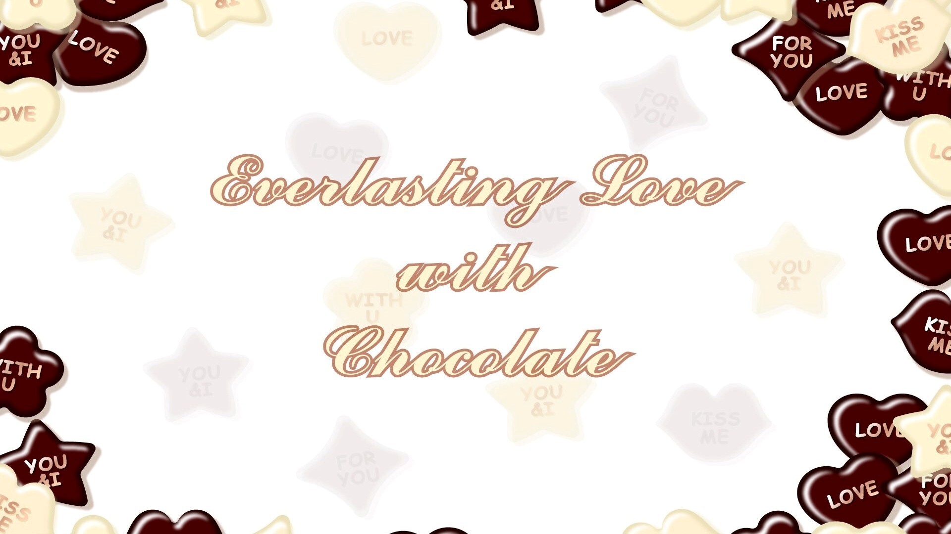 Chocolate Love Wallpaper