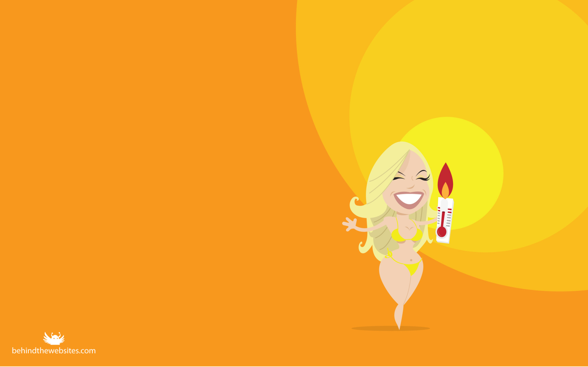Summer, Girl Cartoon HD wallpaper « HD Wallpaper