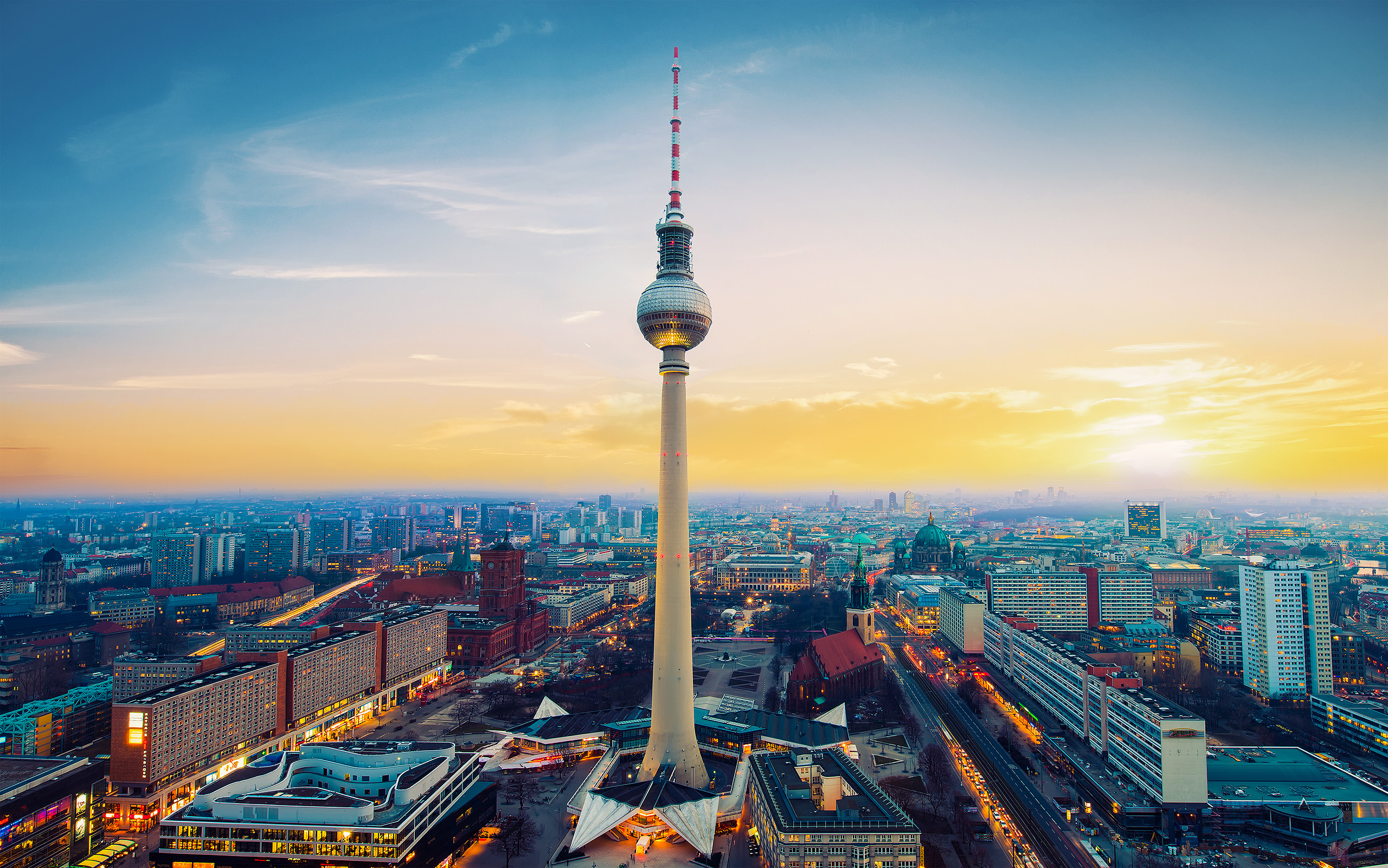 Daily Wallpaper: Alexanderplatz, Berlin, Germany. I Like To Waste My Time