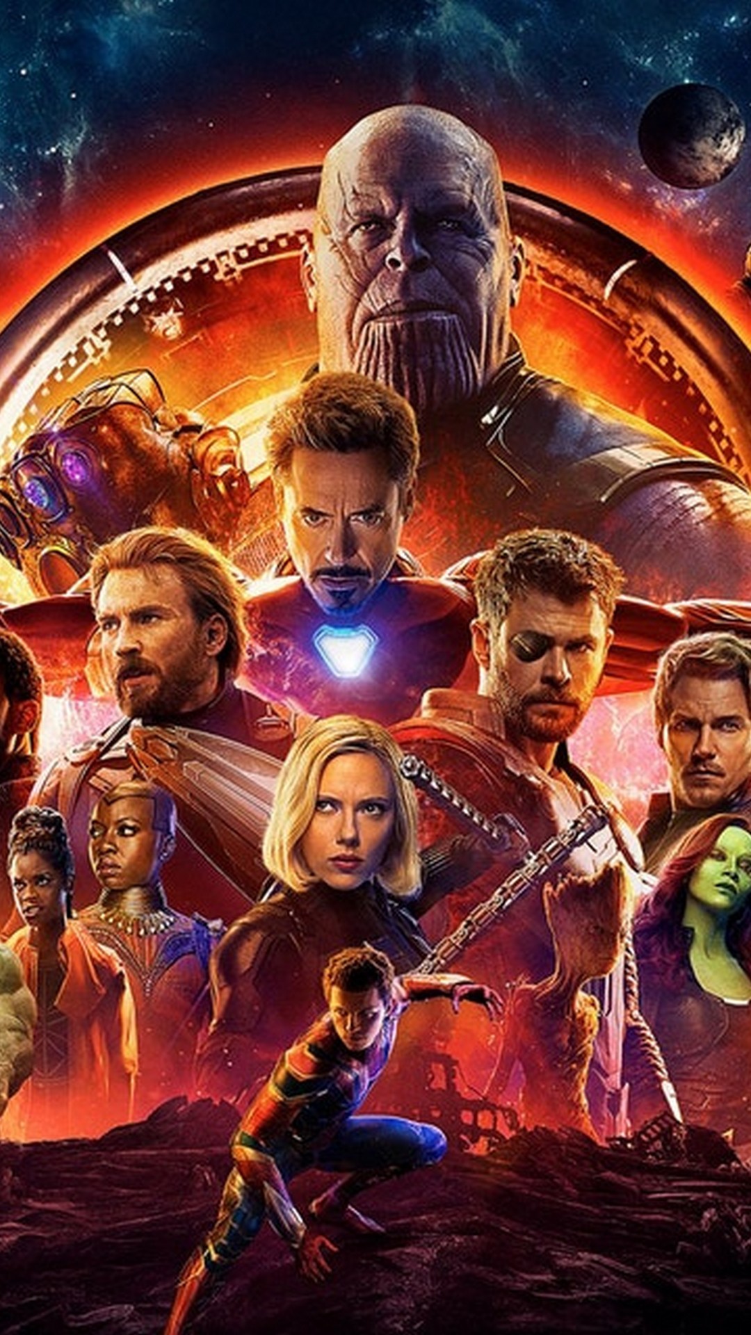 Wallpaper Avengers 3 3D iPhone Wallpaper