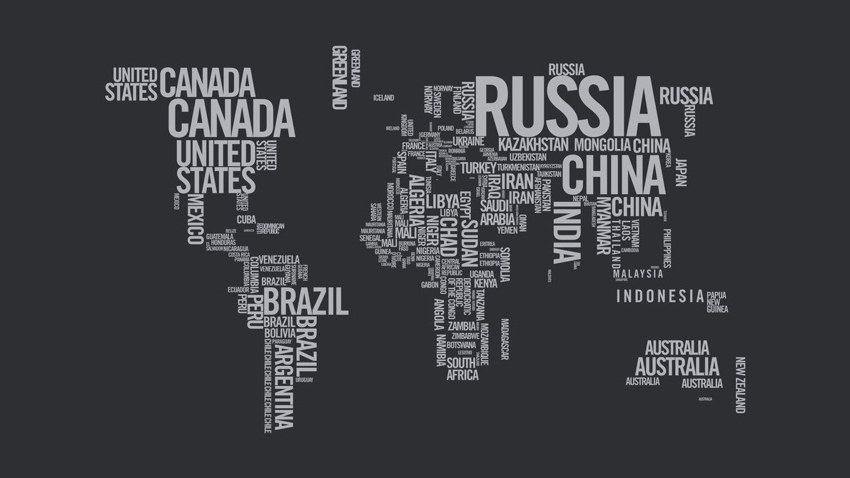 √ World Map Desktop