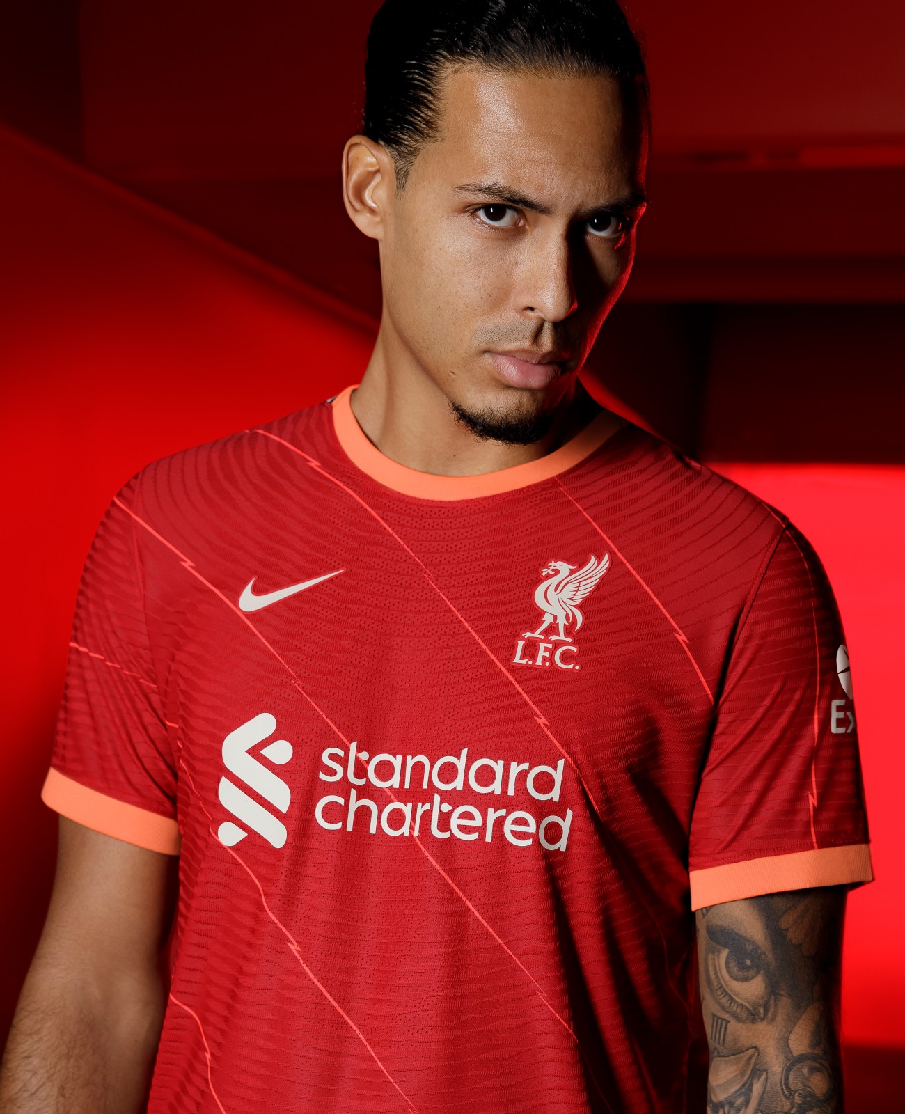 Photos: Liverpool Players Model New 2021 22 Nike Home Kit