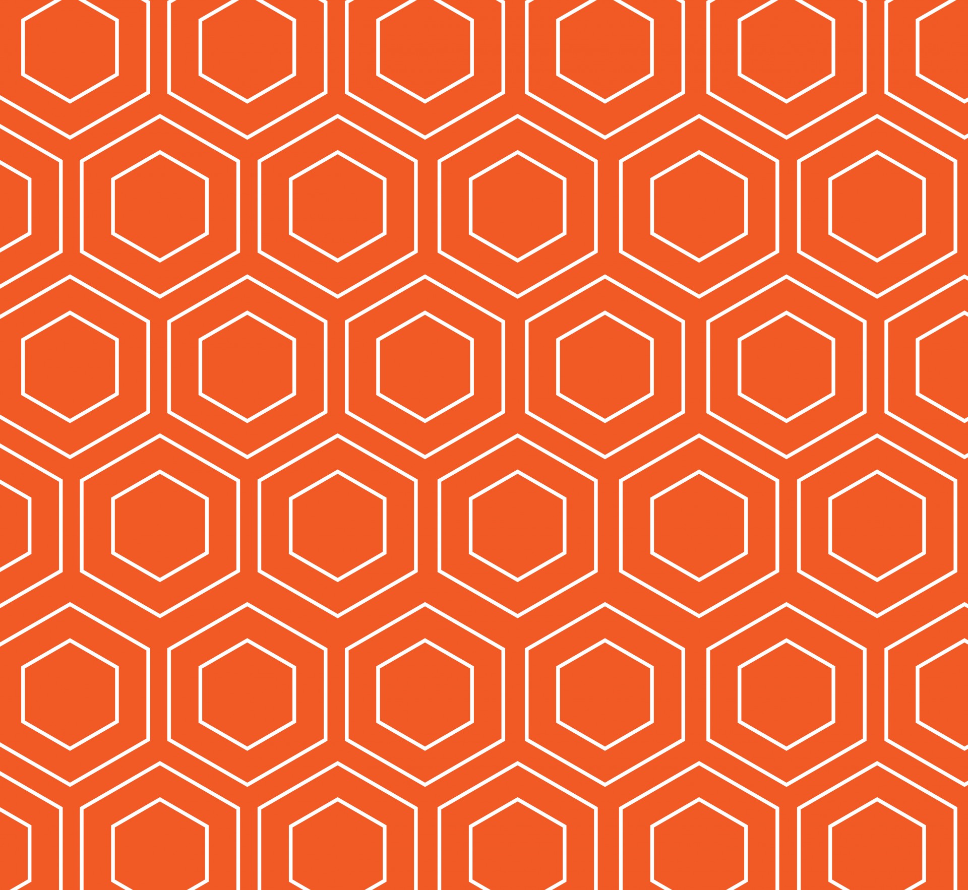 Geometric Wallpaper Pattern Orange Free Domain Picture