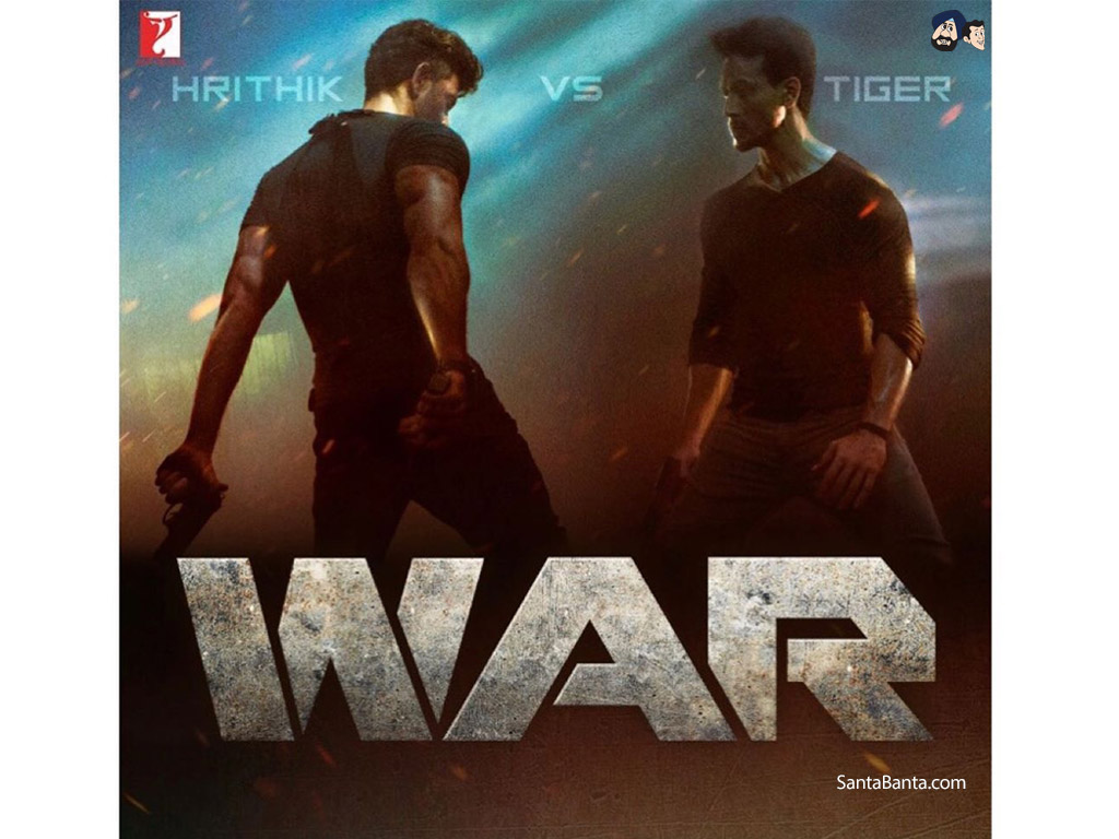 First Look Poster Of Bollywood Action Thriller Film, War Starring Hrithik Roshan & Tiger Shroff