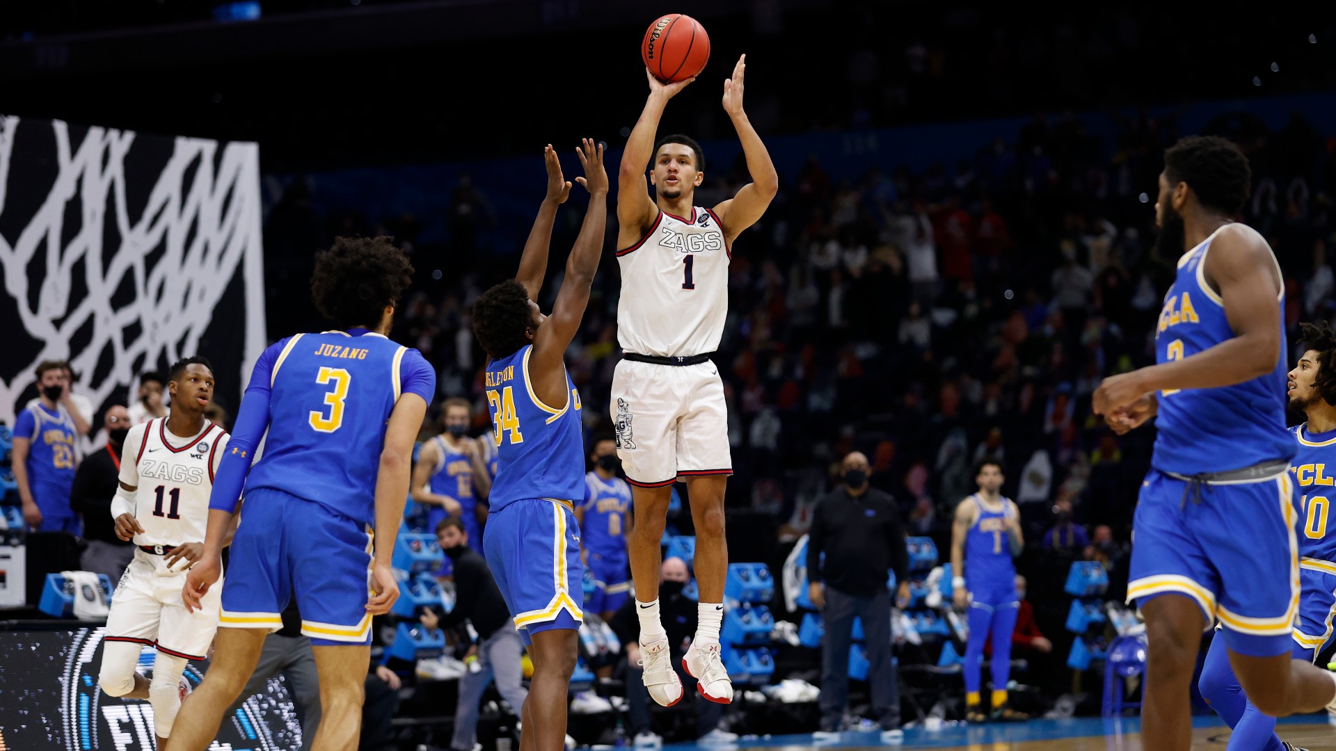 Former Gonzaga Star Adam Morrison On Radio Call Of Jalen Suggs' Buzzer Beater: 'I'm Just Glad I Didn't Cuss'
