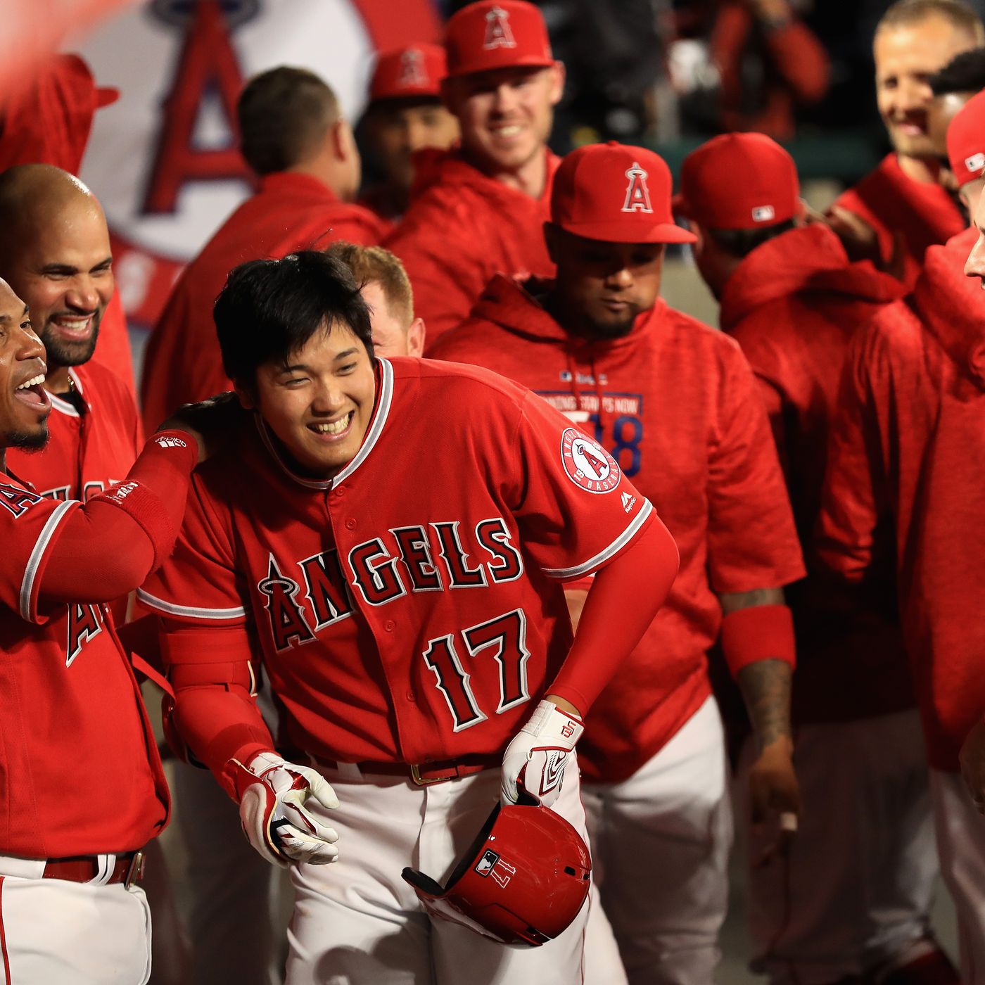 Here, look at some joyful picture of Shohei Ohtani after home runs
