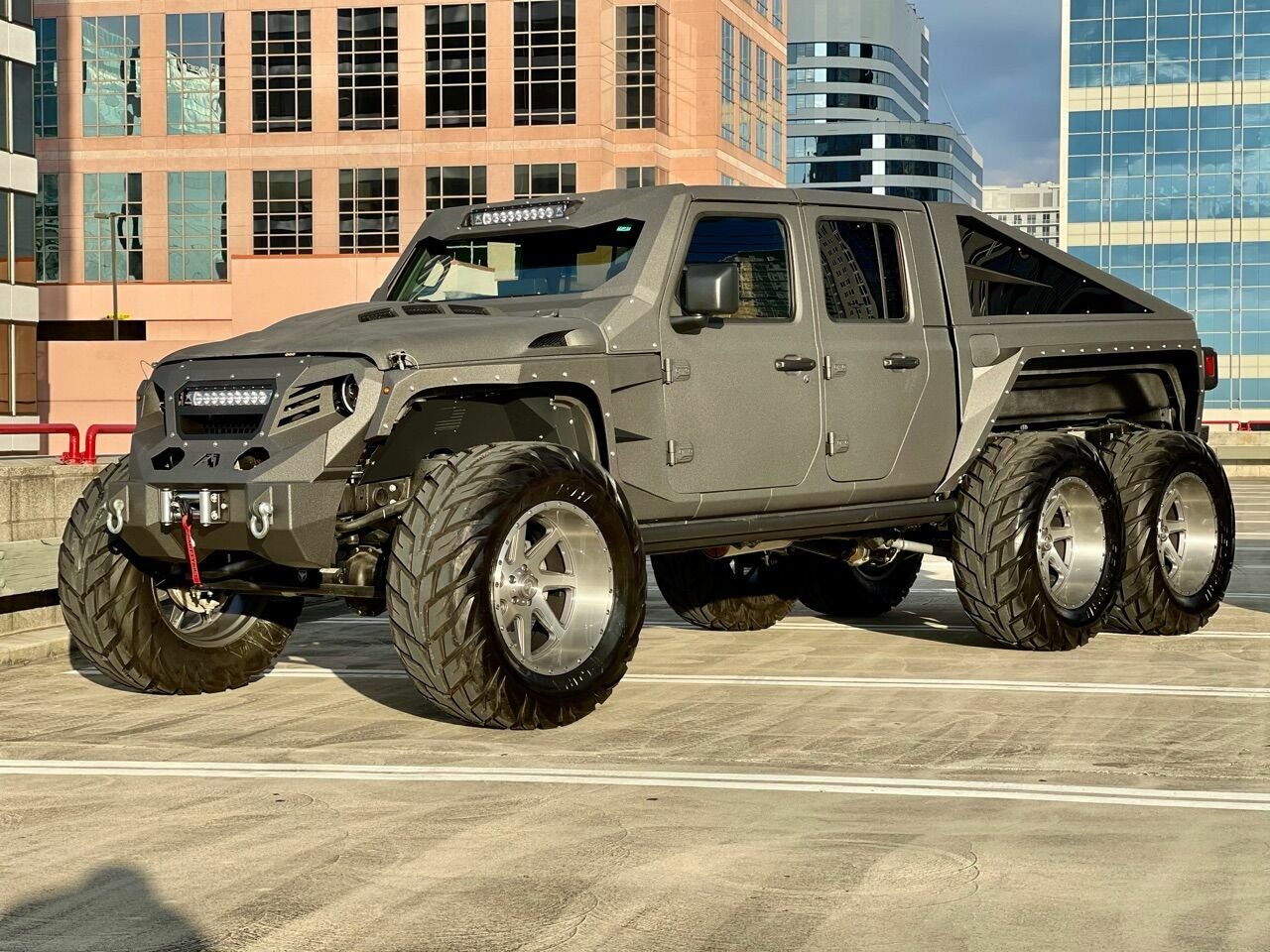 Jeep Based Apocolypse Hellfire 6×6 Is A Crazy Road Legal Vehicle