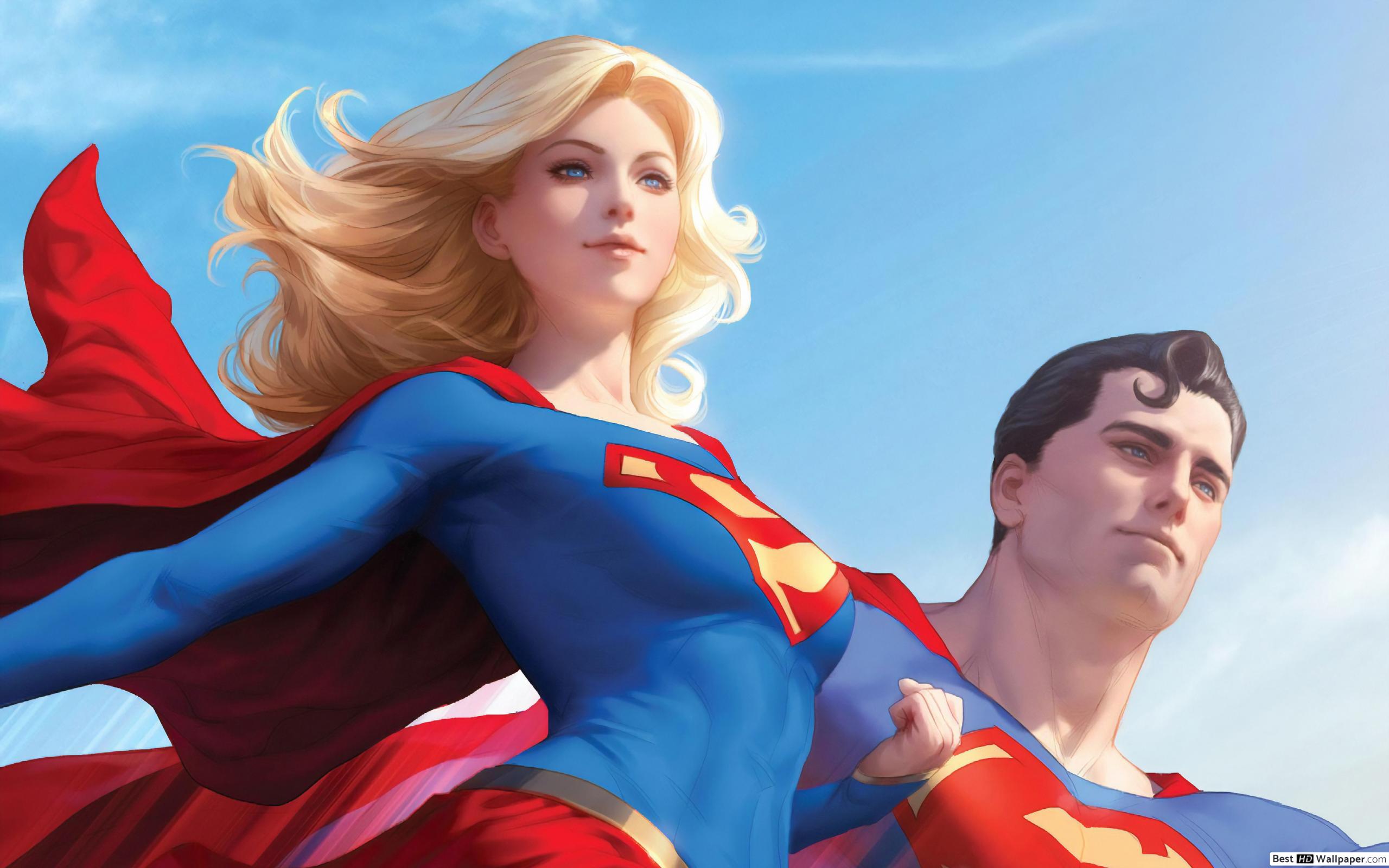 DC Comics Superheroes with Superman HD wallpaper download