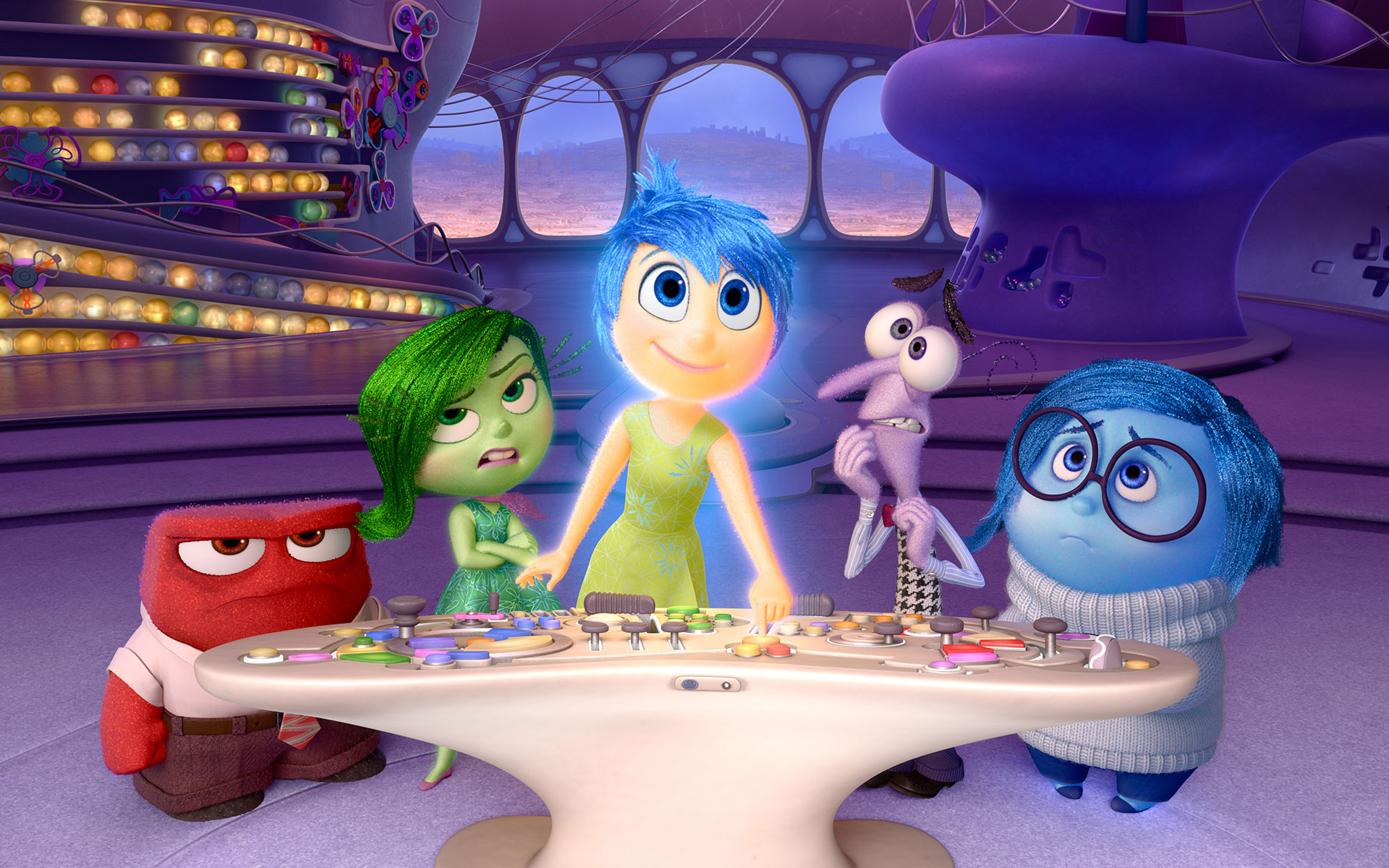 Disney Movie Inside Out 2015 Desktop & iPhone 6 Wallpaper
