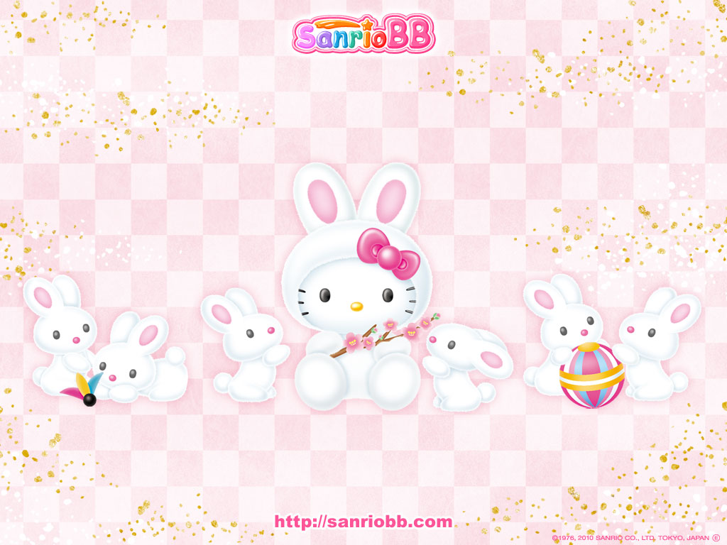 Hello Kitty Bunny Wallpaper Blog. Hello Kitty Melody
