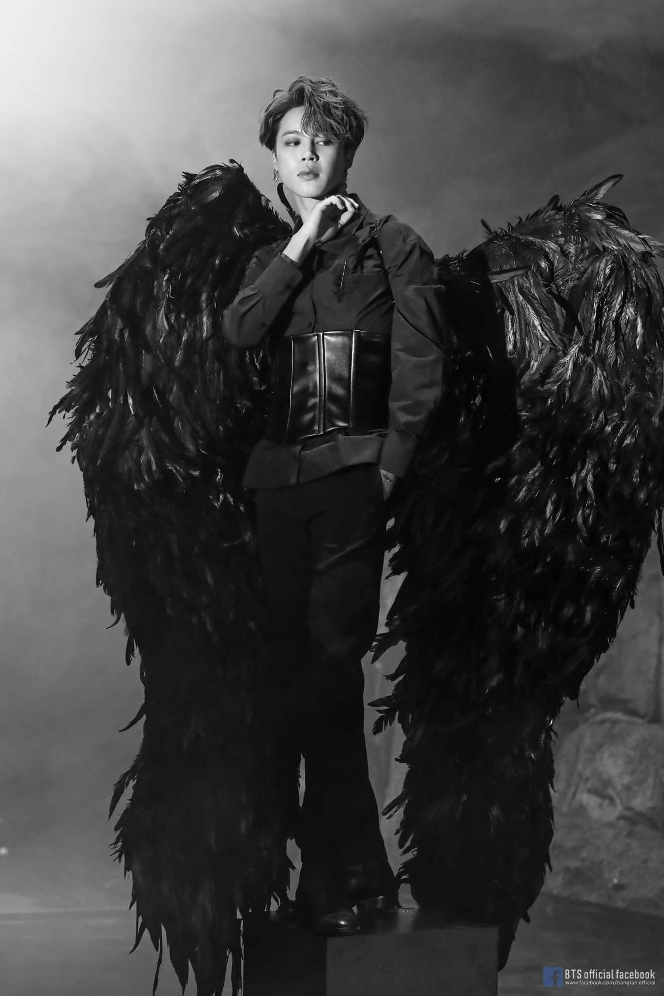 Jimin Black Swan Wallpaper