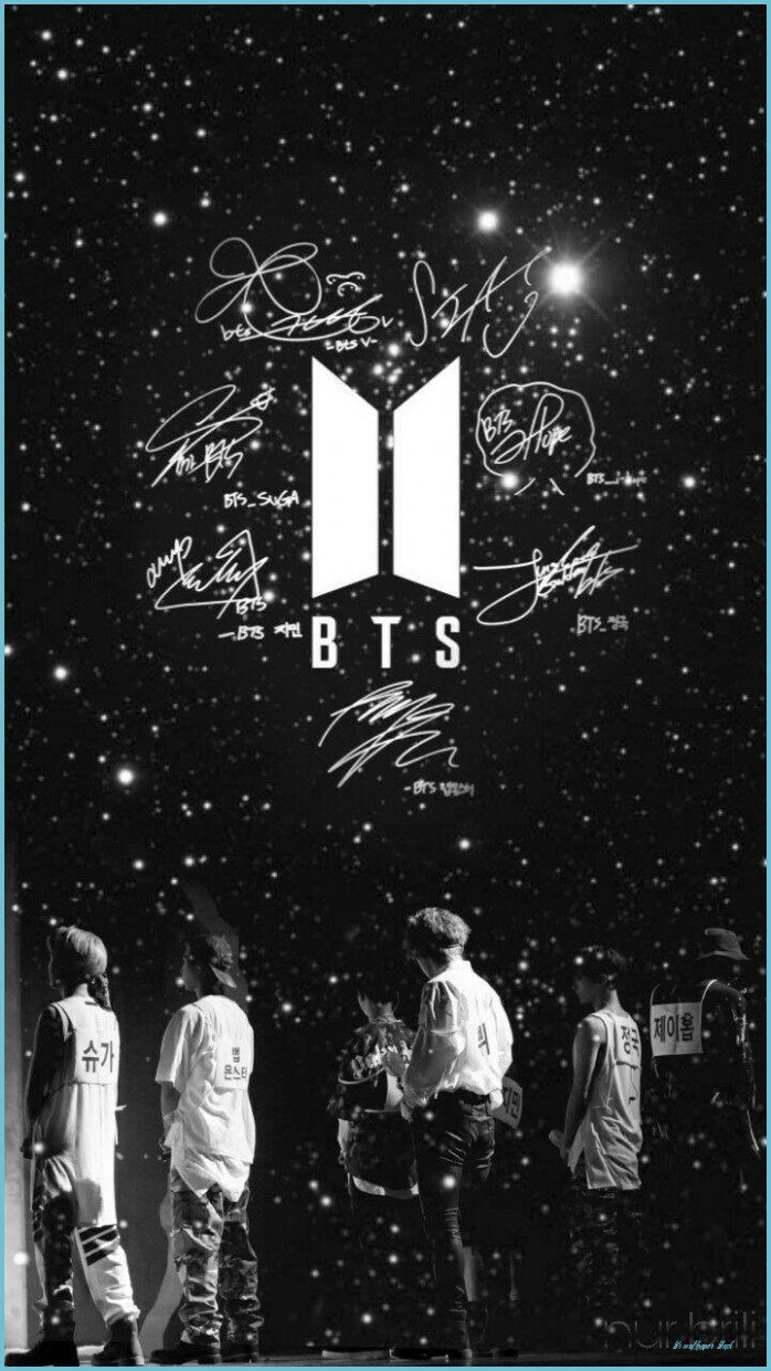 BTS Dark Wallpaper Wallpaper Black