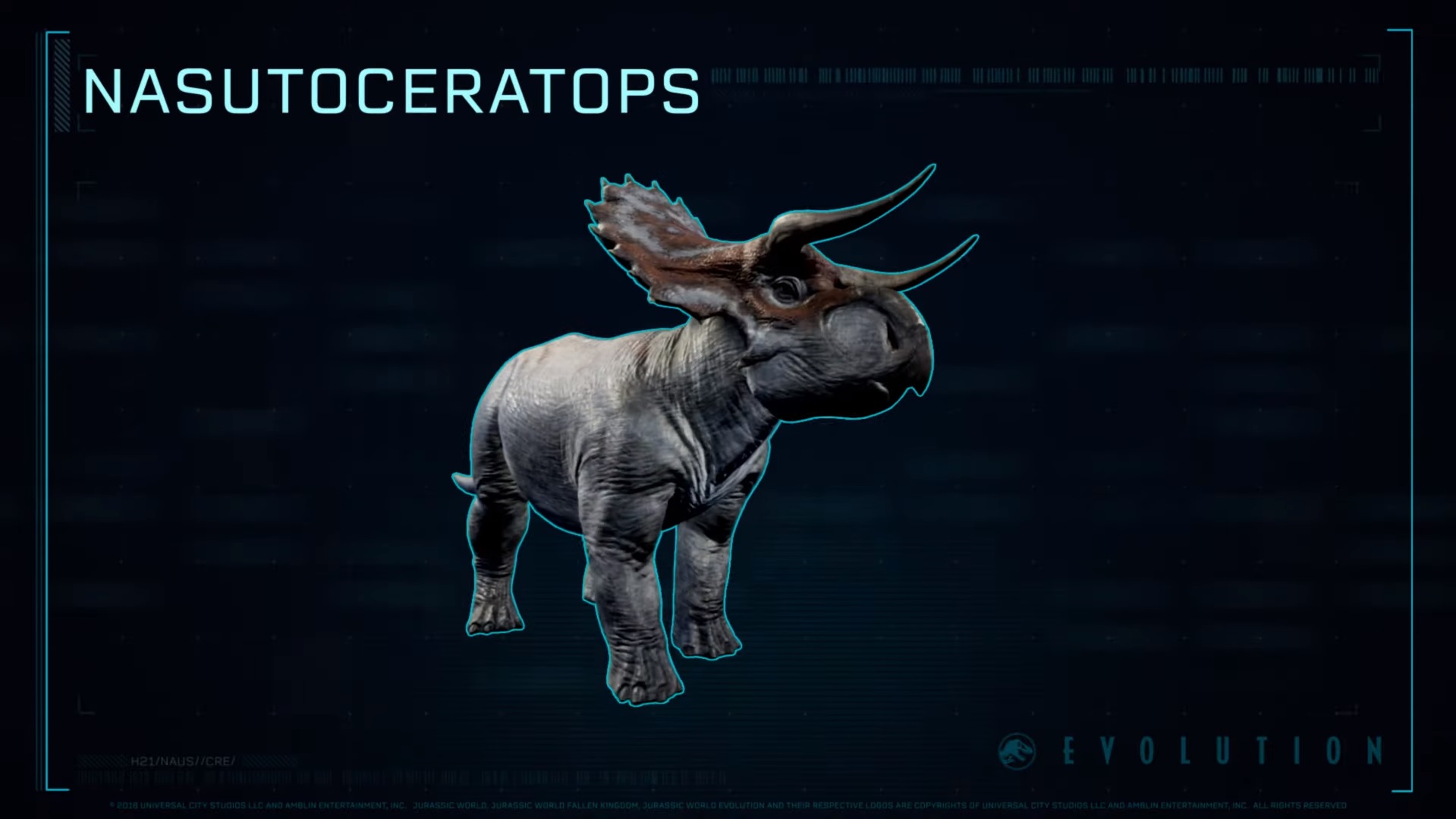 Jurassic World Evolution adds Nasutoceratops in Free