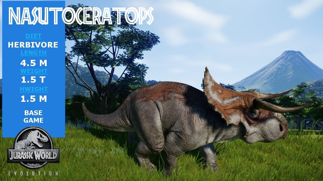 Nasutoceratops World Evolution