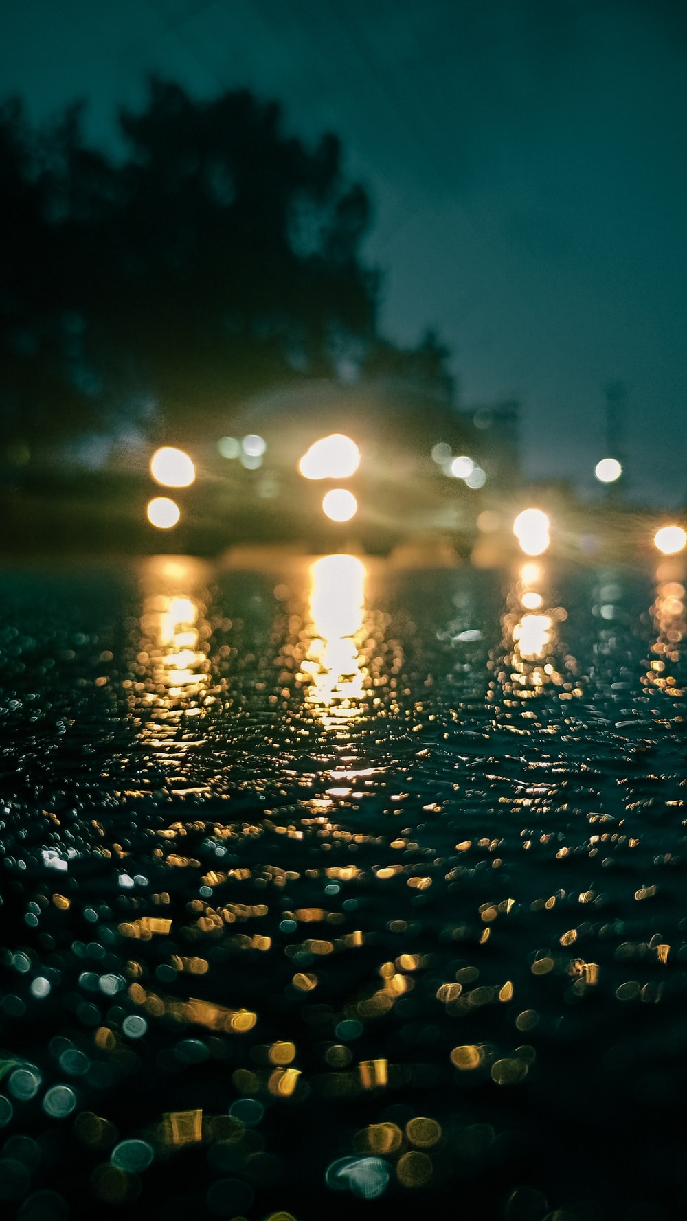 Rainy Night Picture. Download Free Image