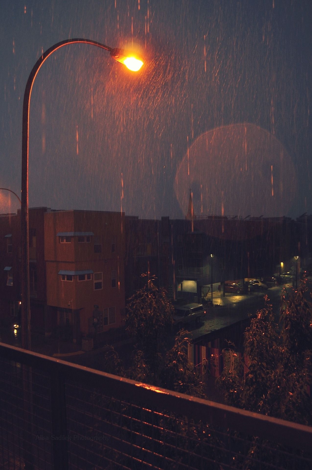 Rainy Night Wallpaper