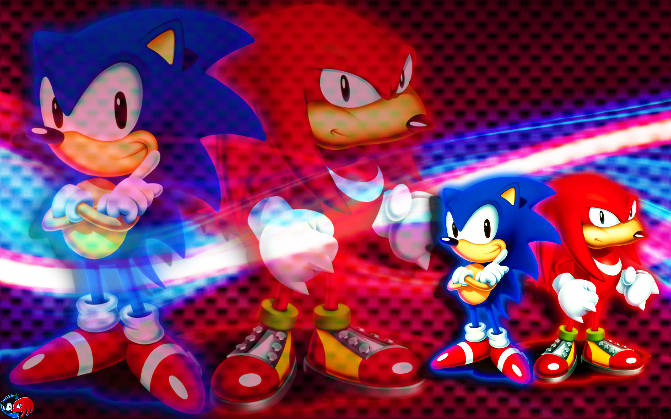 Sonic & Knuckles HD Wallpaper and Background Image