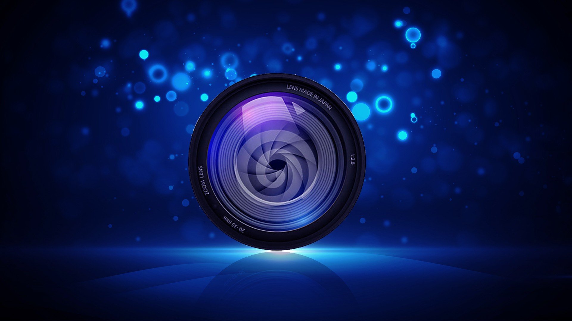 Illussion: Camera Lens Logo HD