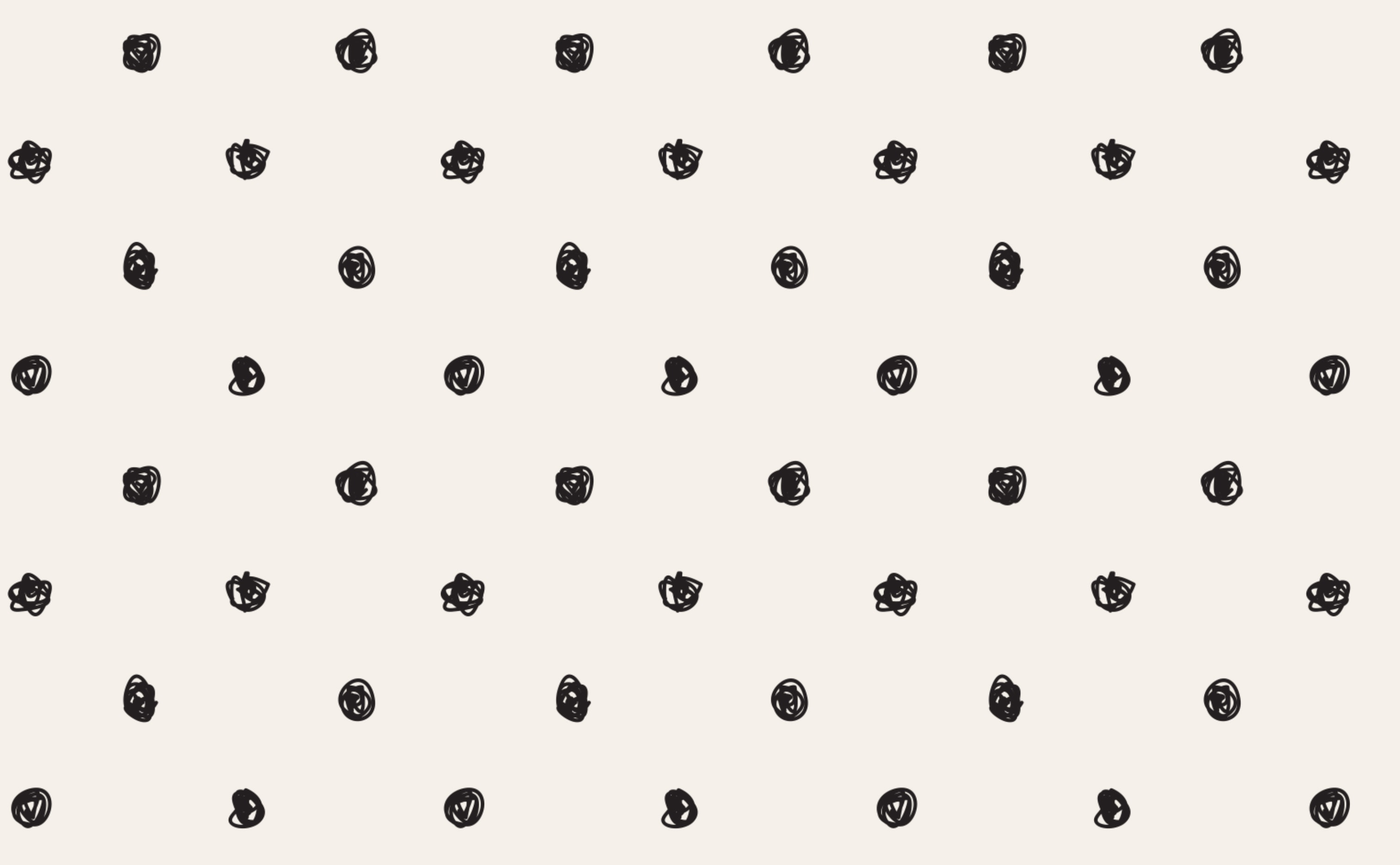 Hand Drawn Scribbled Dots Wallpaper for Walls