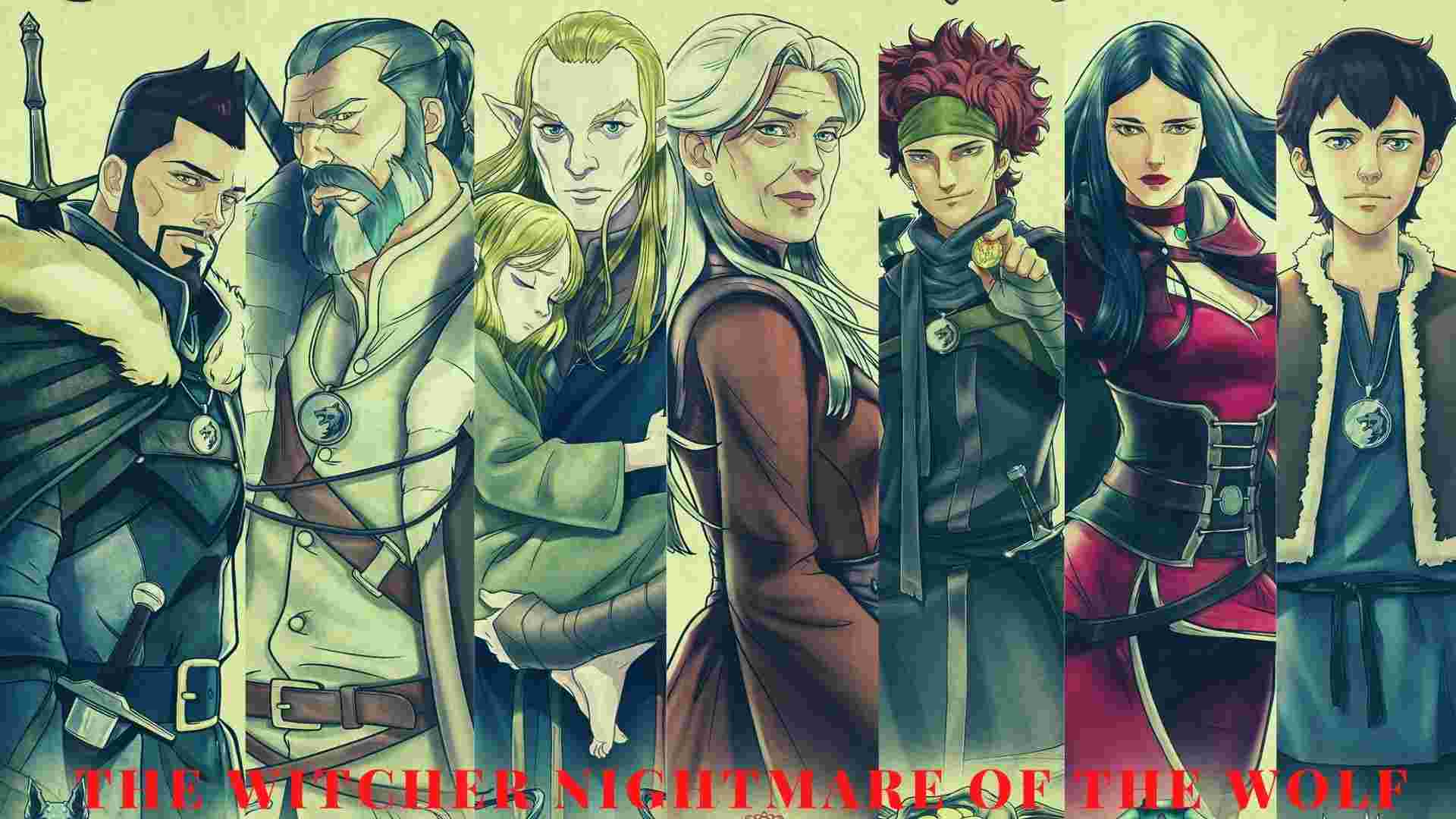 The Witcher Anime Prequel August 23: First Look at Vesemir