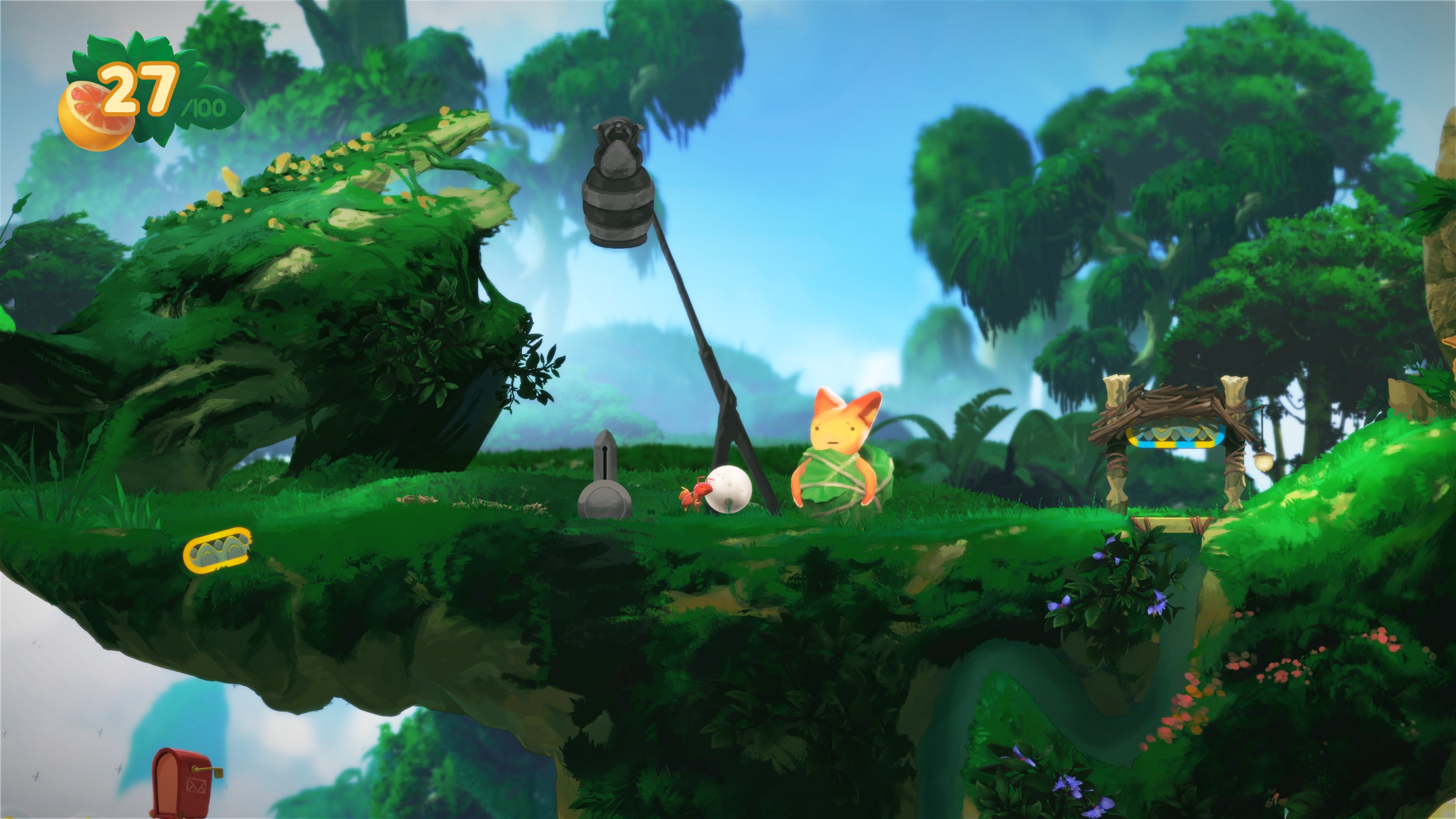 Yoku's Island Express 4k Ultra HD Wallpaper
