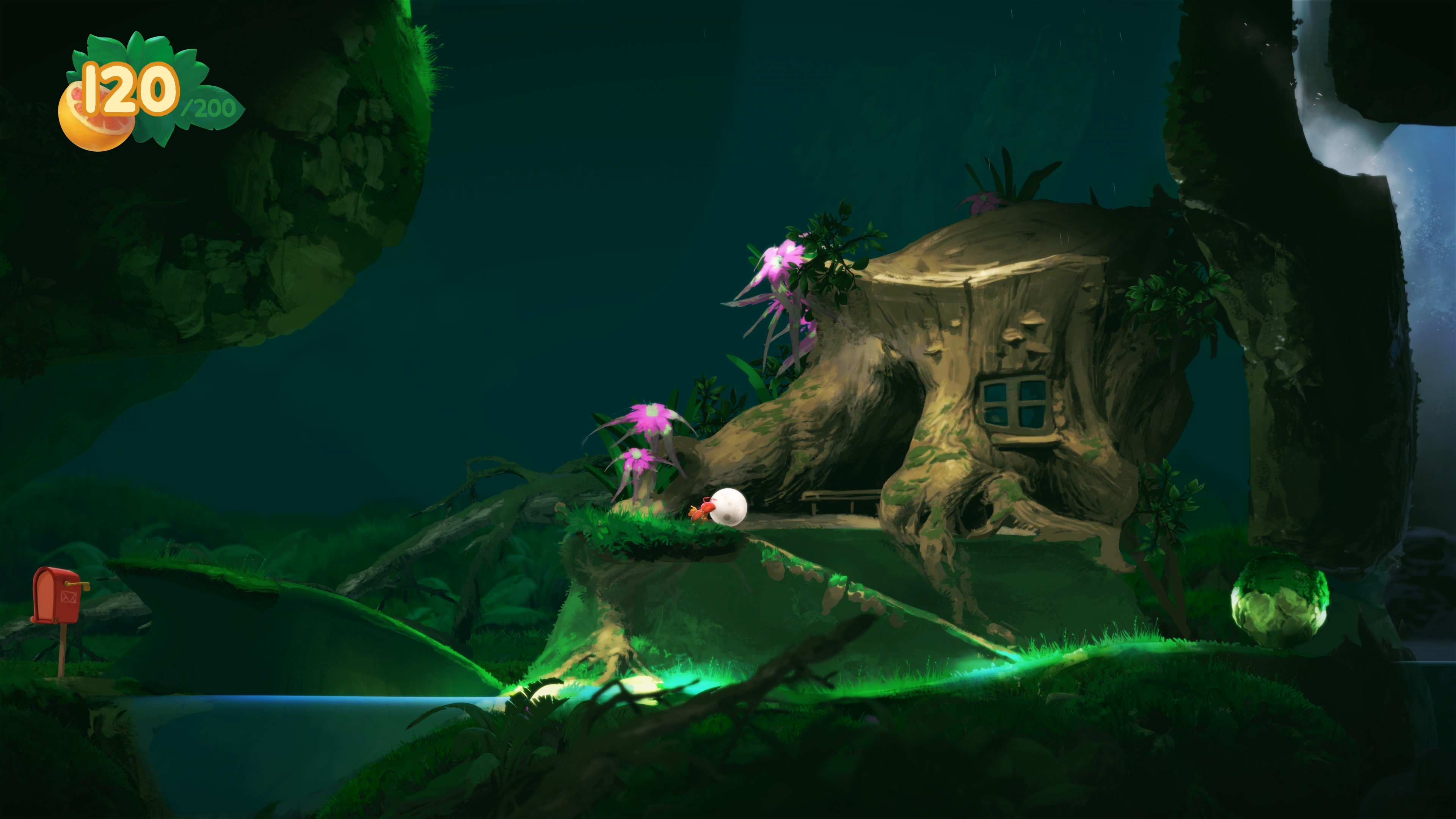 Yoku's Island Express 4k Ultra HD Wallpaper