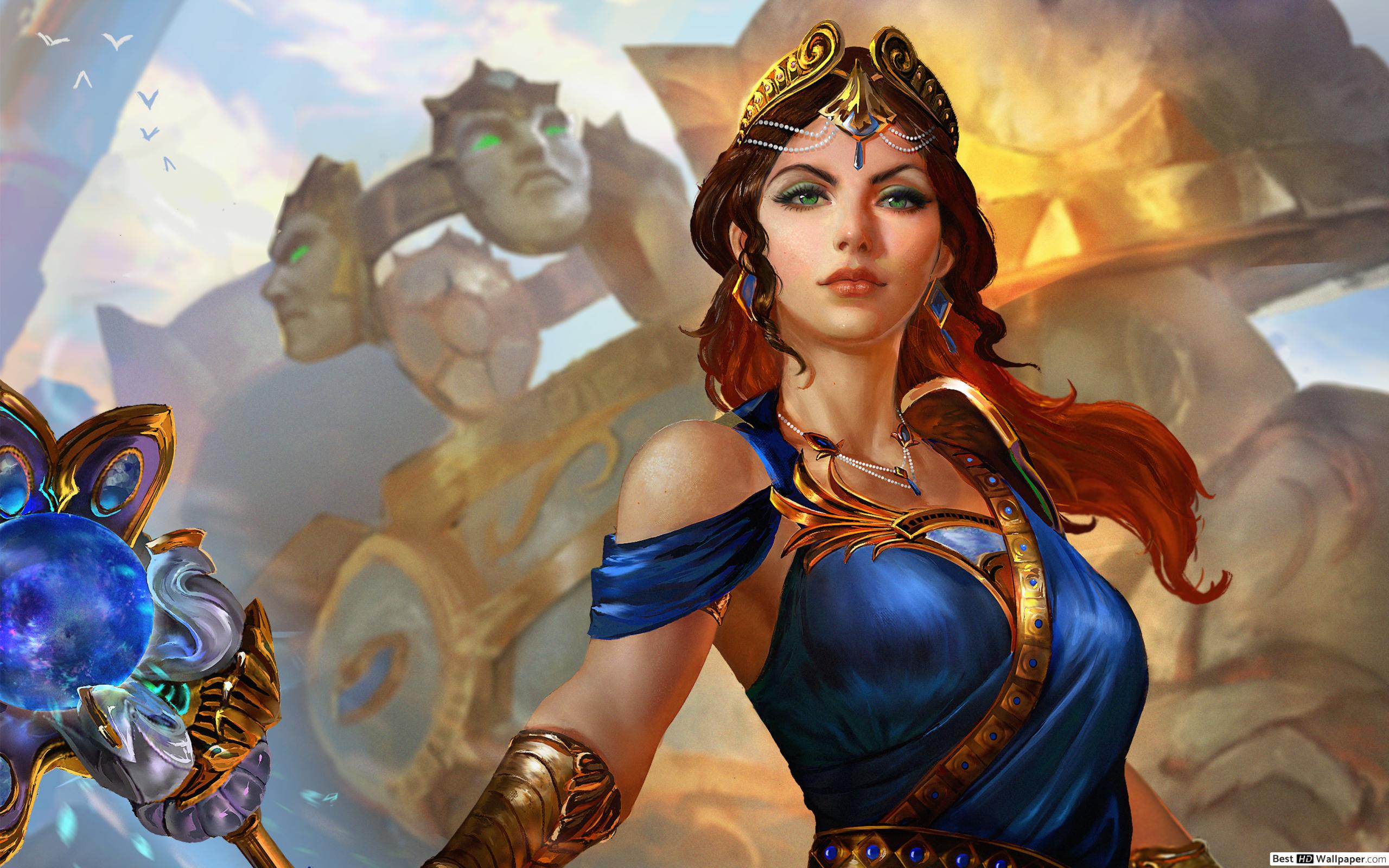 SMITE: Battleground of the Gods (Queen of Gods) HD wallpaper download