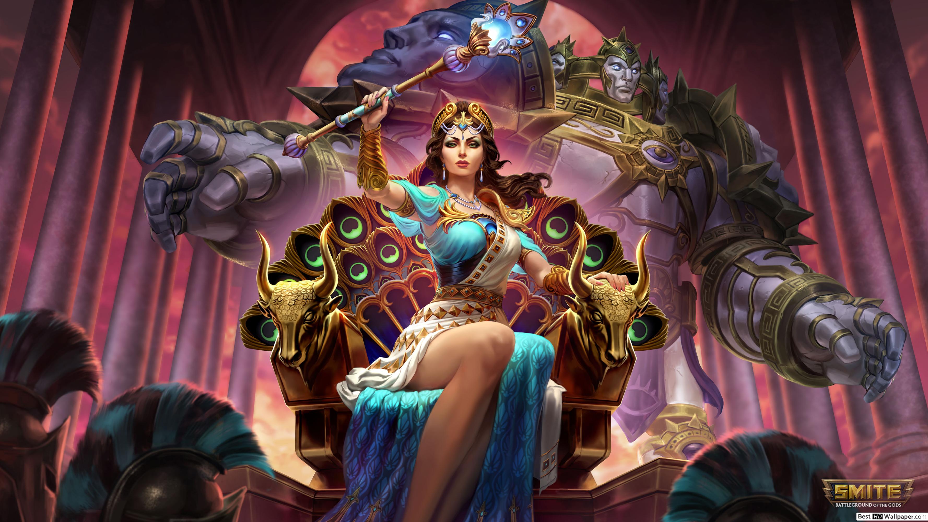 SMITE: Battleground of the Gods (Queen of the Gods) HD wallpaper download