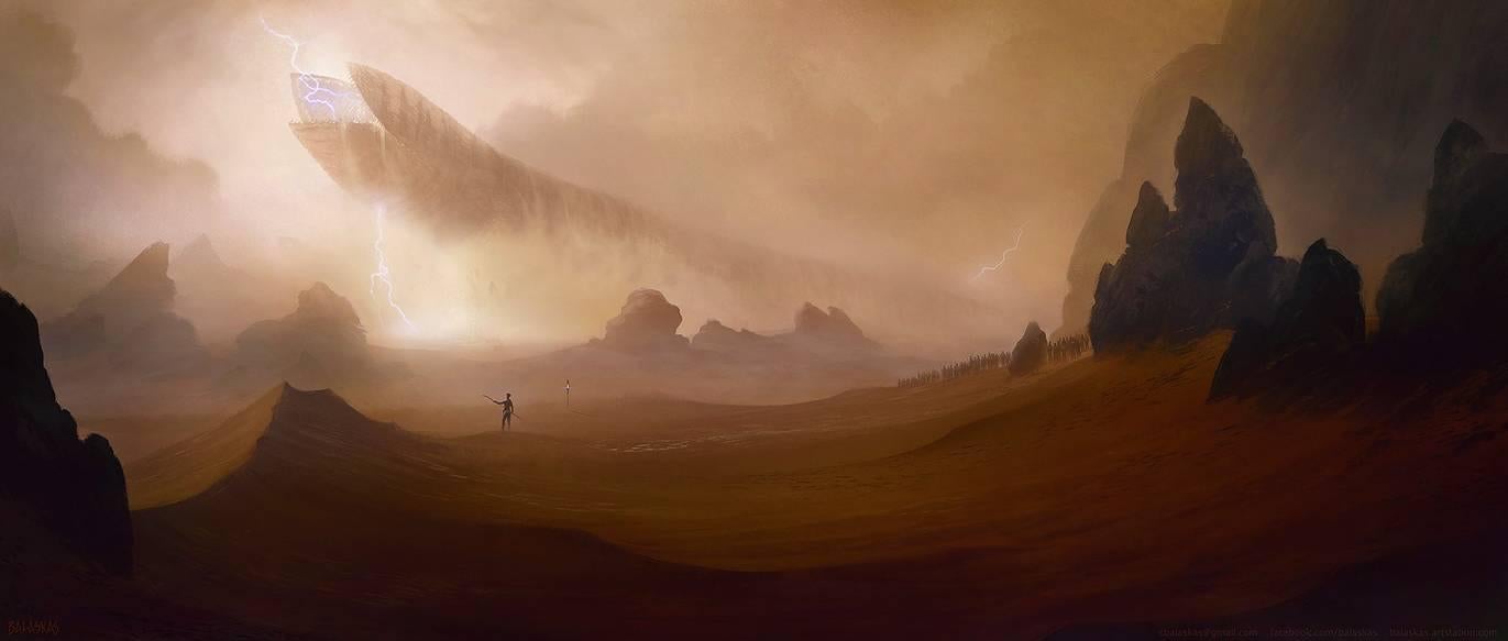 If the 2020 Dune movie has this type if scale.: dune