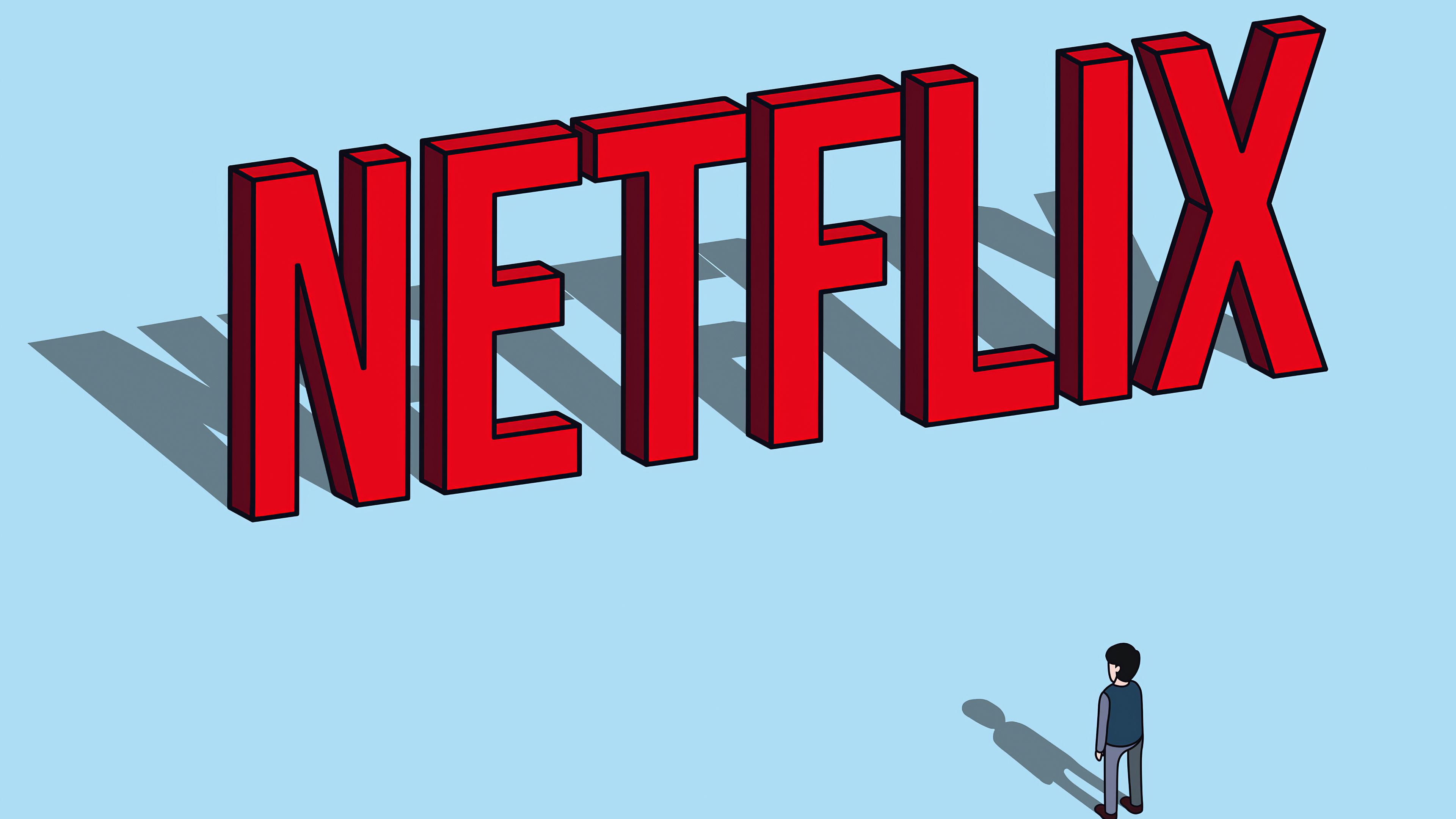 Aesthetic Netflix Logo Wallpaper