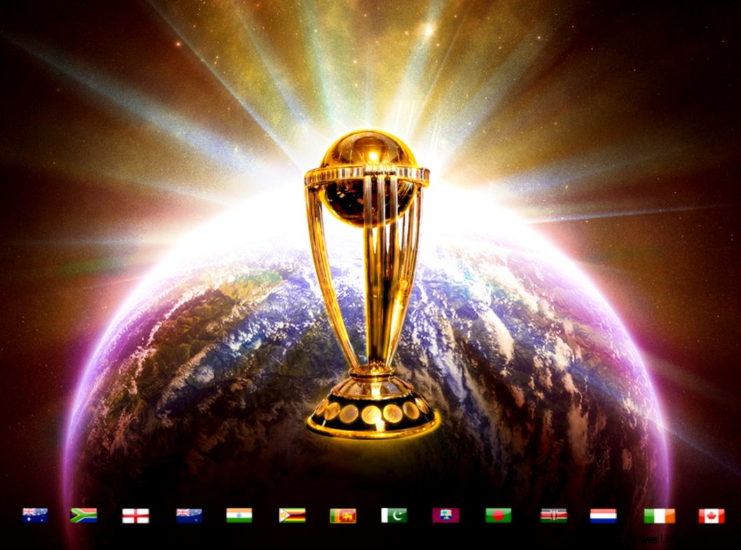 Cricket World Cup Trophy Wallpaper