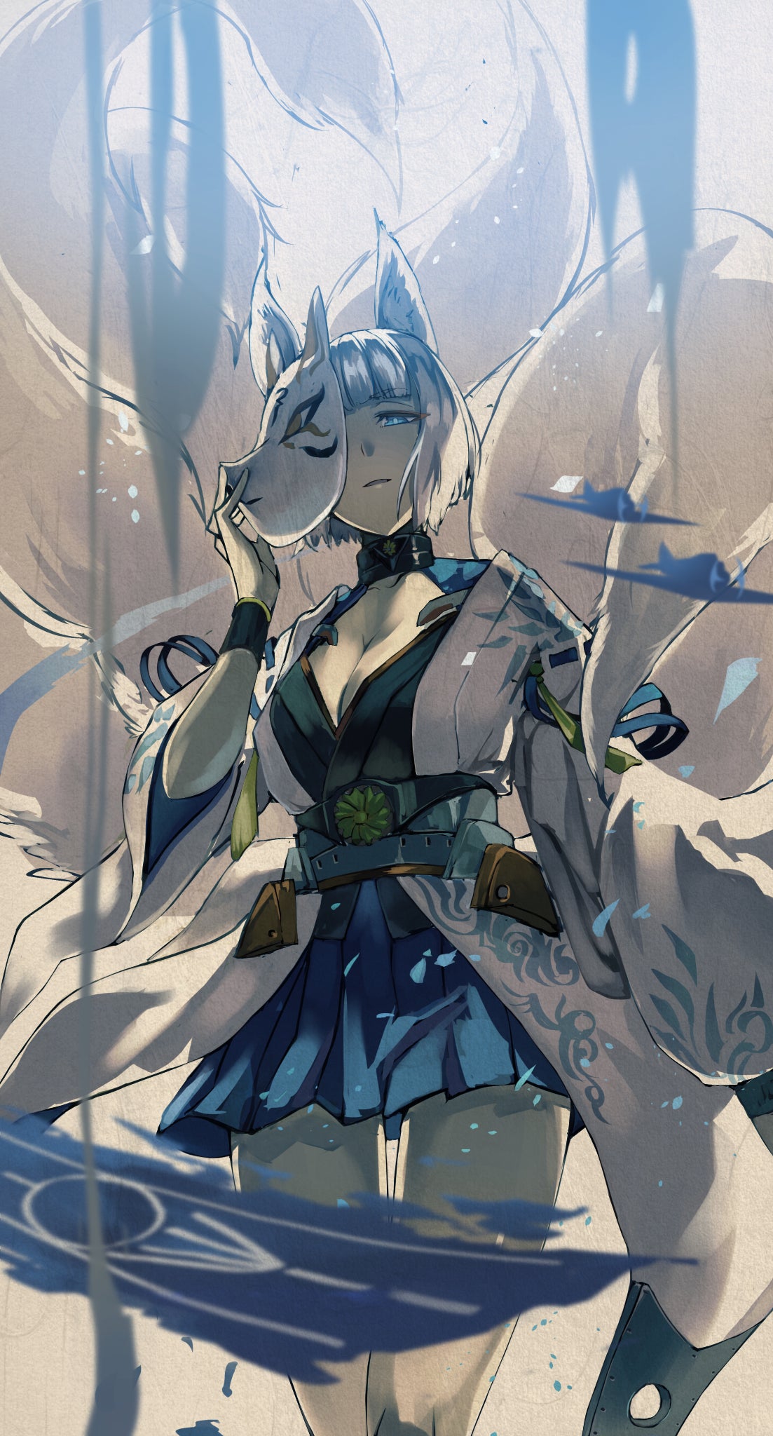 Kaga Mobile Wallpaper [Azur Lane](1103x2048): Animewallpaper