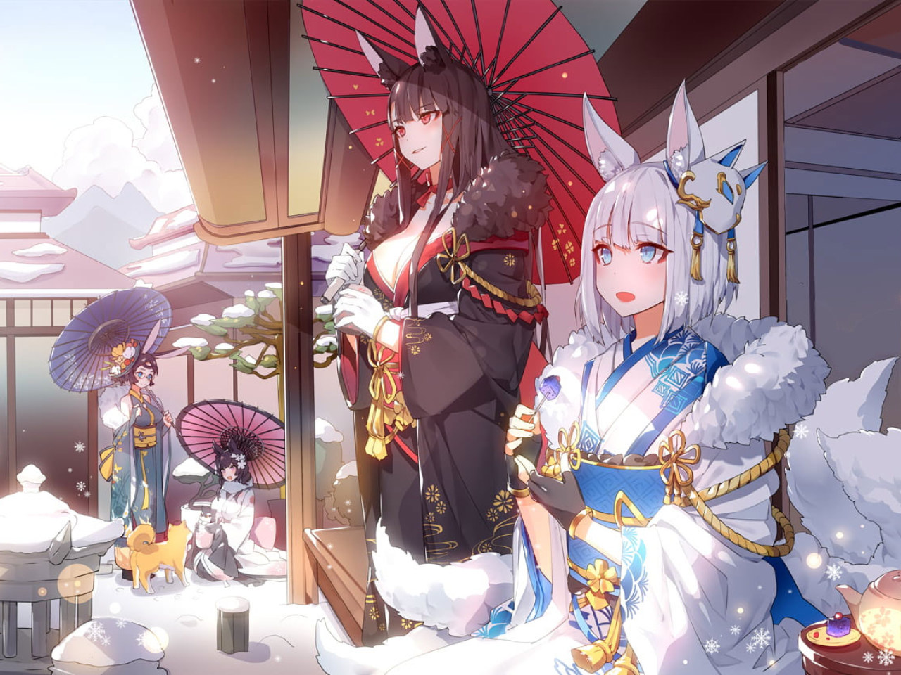Wallpaper Atago Azur Lane, Akagi Azur Lane, Kaga Azur • Wallpaper For You HD Wallpaper For Desktop & Mobile