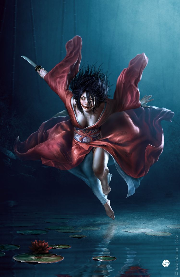 Girl with slitted mouth ideas. kuchisake onna, japanese urban legends, urban legends